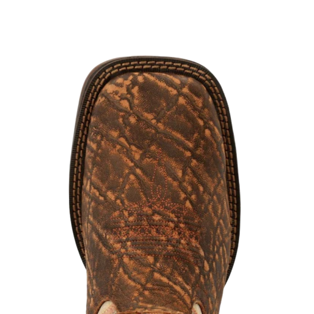 Durango Men's Elephant Print & Bone Tan Western Boot DDB0378 - Picture 9 of 91