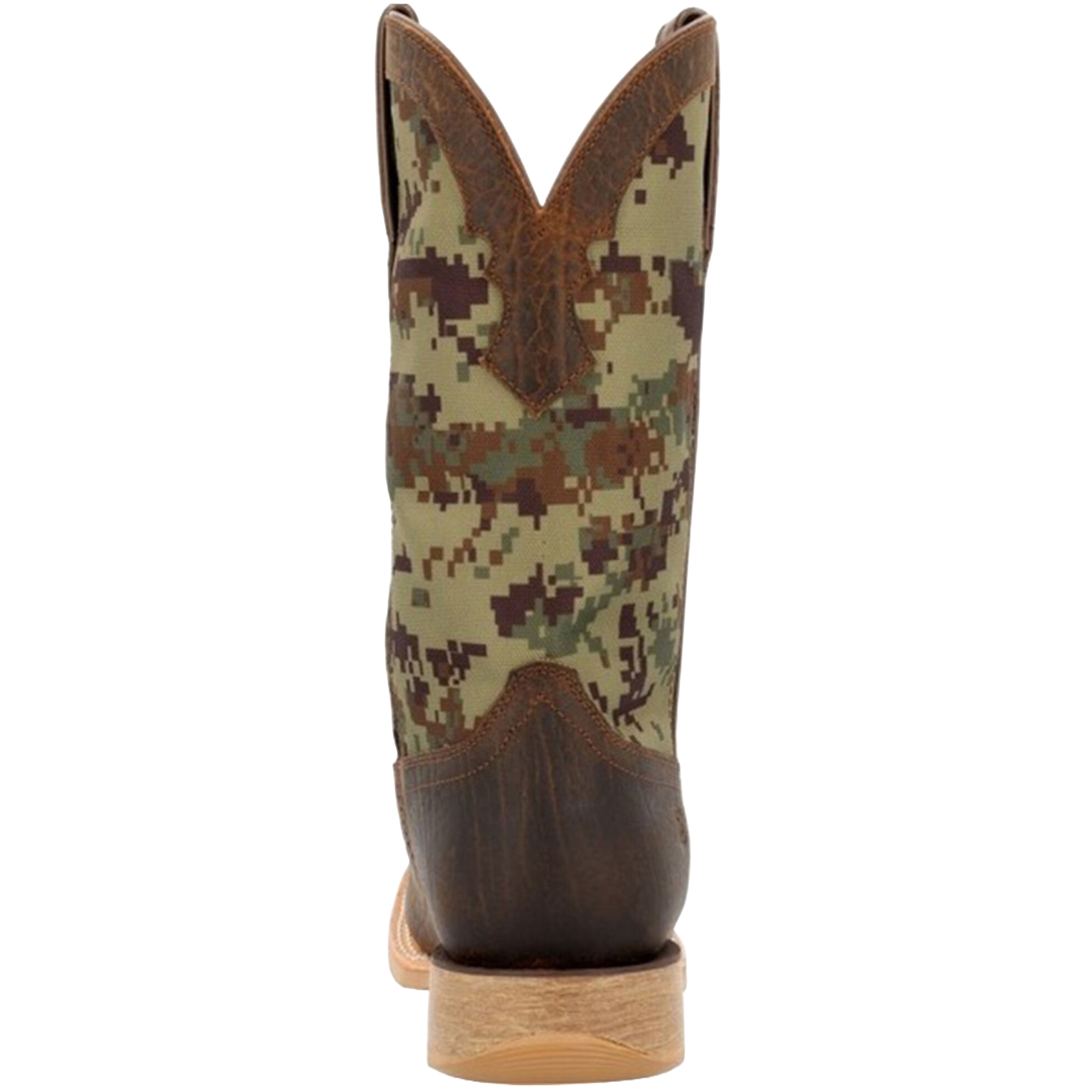 Durango Men's Rebel Pro™ Green Digi Camo & Hickory Brown Western Boot DDB0396 - Picture 9 of 91
