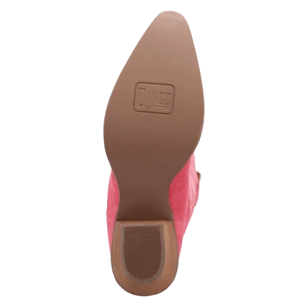 Dingo Ladies Movin' On Suede Pink Tall Western Boots DI2184-PK - Picture 8 of 44