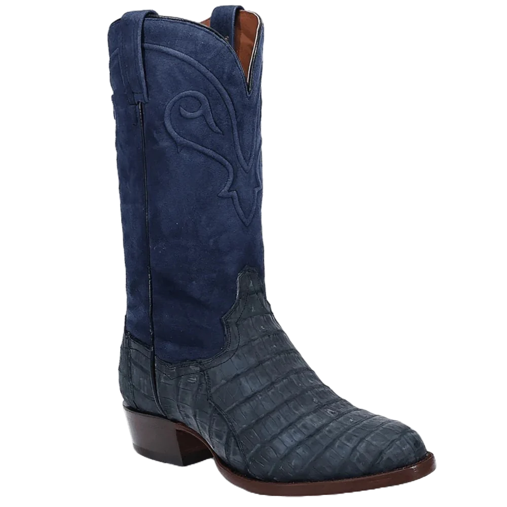 Dan Post Herren Alvis Caiman Leder Blau Westernstiefel DP3101 - Bild 8 von 77