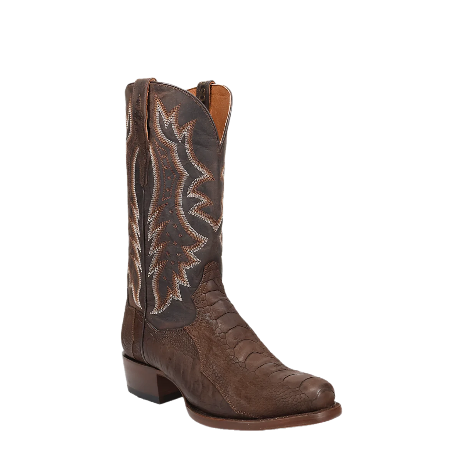 Dan Post Men's Anders Ostrich Square Toe Western Boots DP3103 DP3103