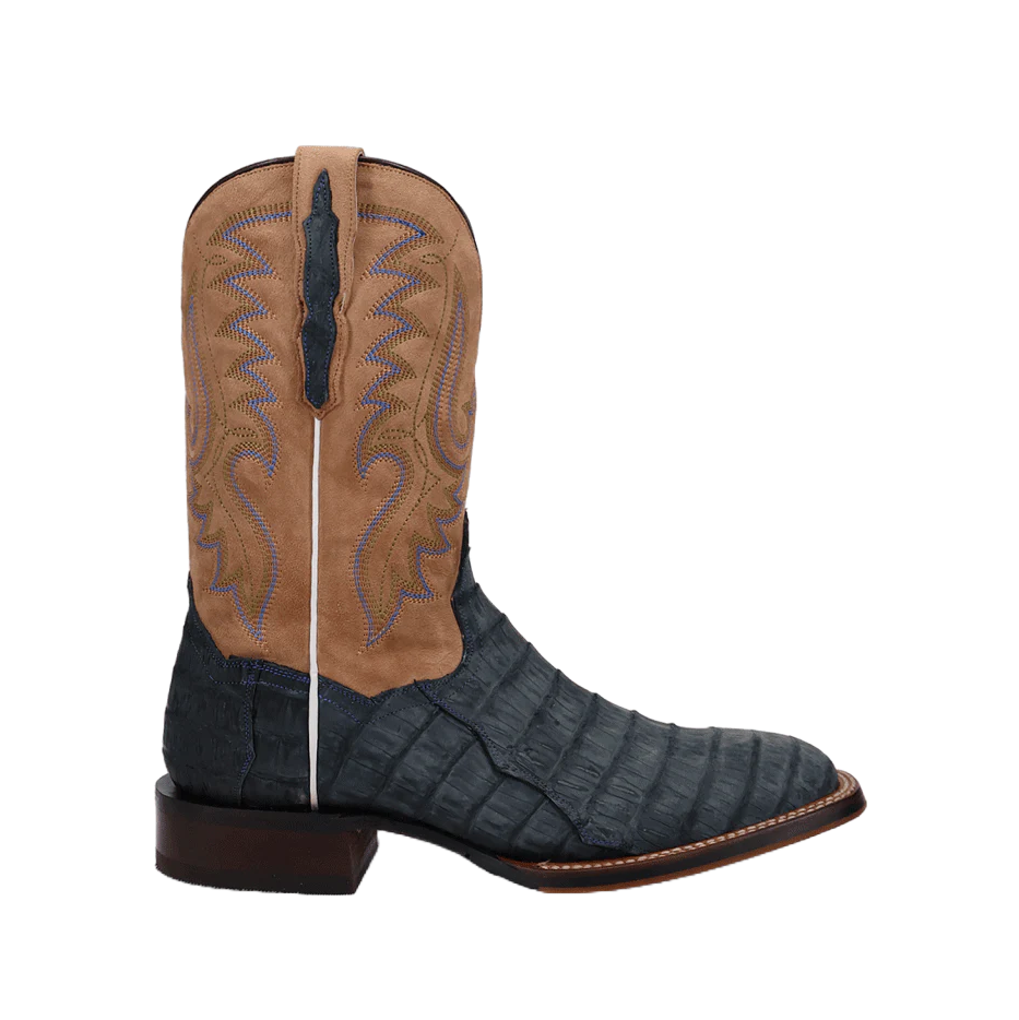 Dan Post Herren Leon Denim & Hellbraun Kaiman Leder Stiefel DP5014 - Bild 9 von 72