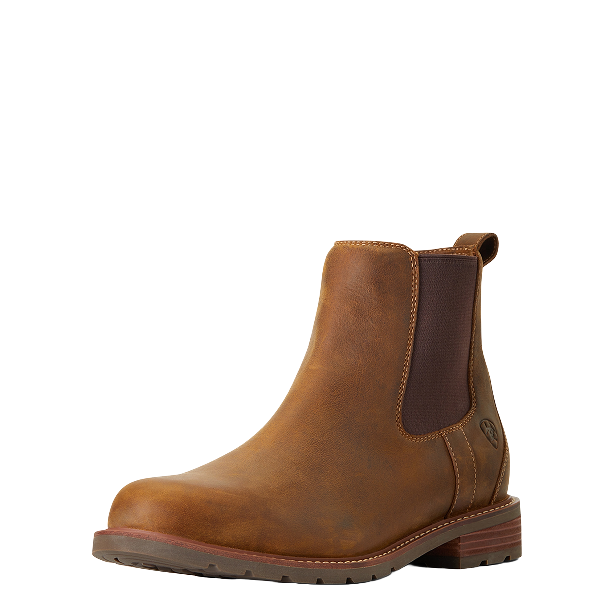 Ariat® Mens Weathered Brown Wexford H2O Boot 10034032 - Picture 8 of 65