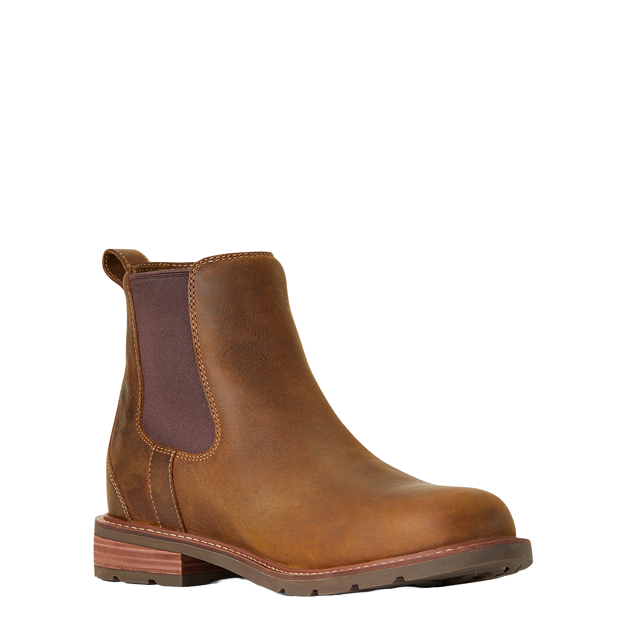 Ariat® Mens Weathered Brown Wexford H2O Boot 10034032 - Picture 6 of 65