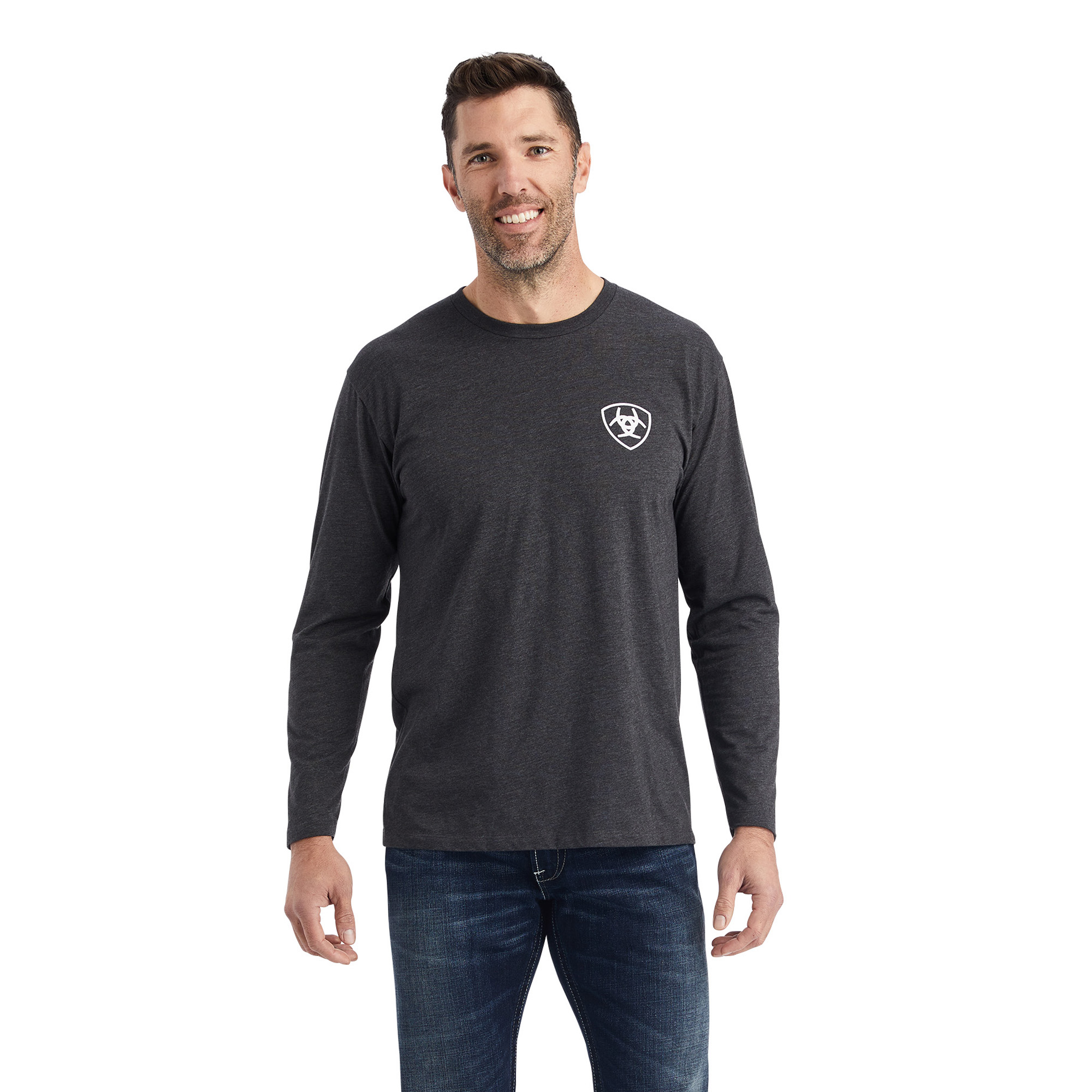 Ariat® Men's Land Of The Free Black T-Shirt 10042779 - Picture 6 of 24