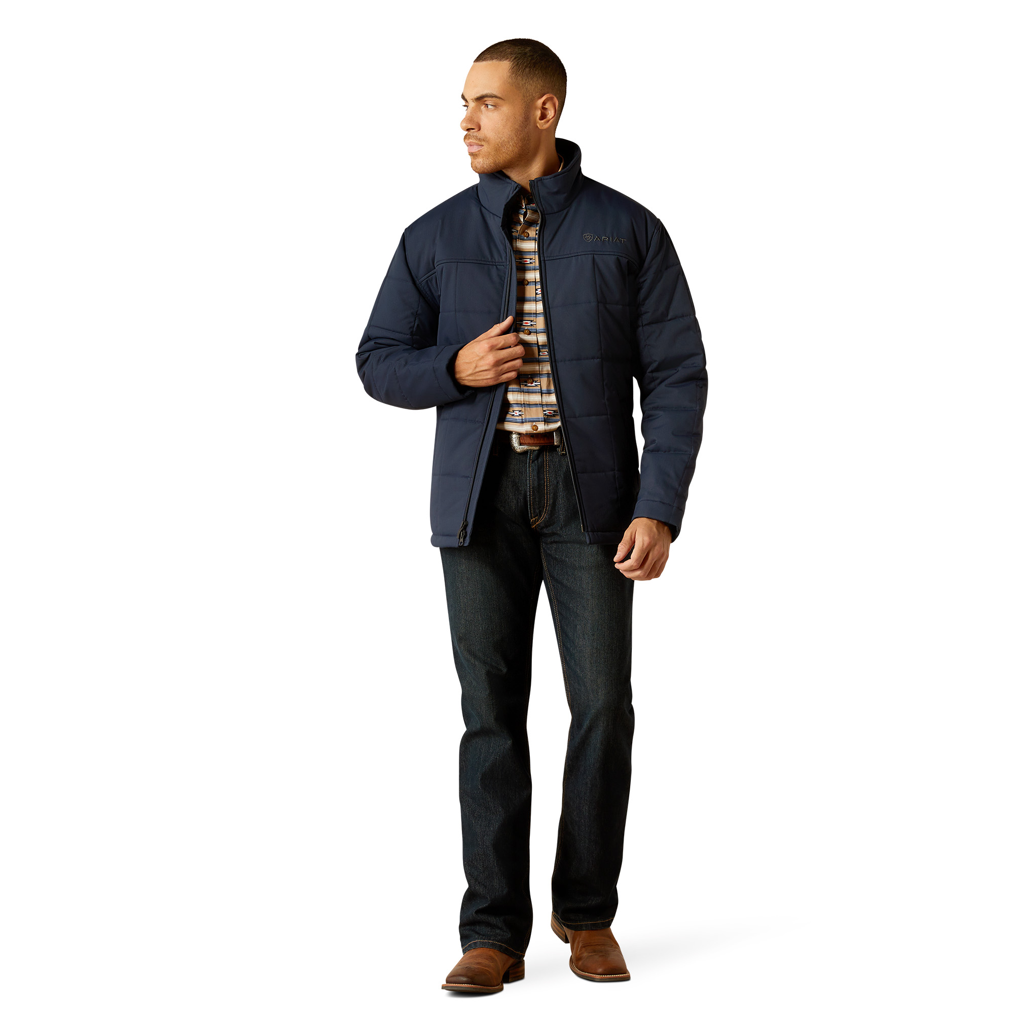 Ariat Men's Crius Dark Sapphire Insulated Jacket 10052869 - Picture 8 of 55