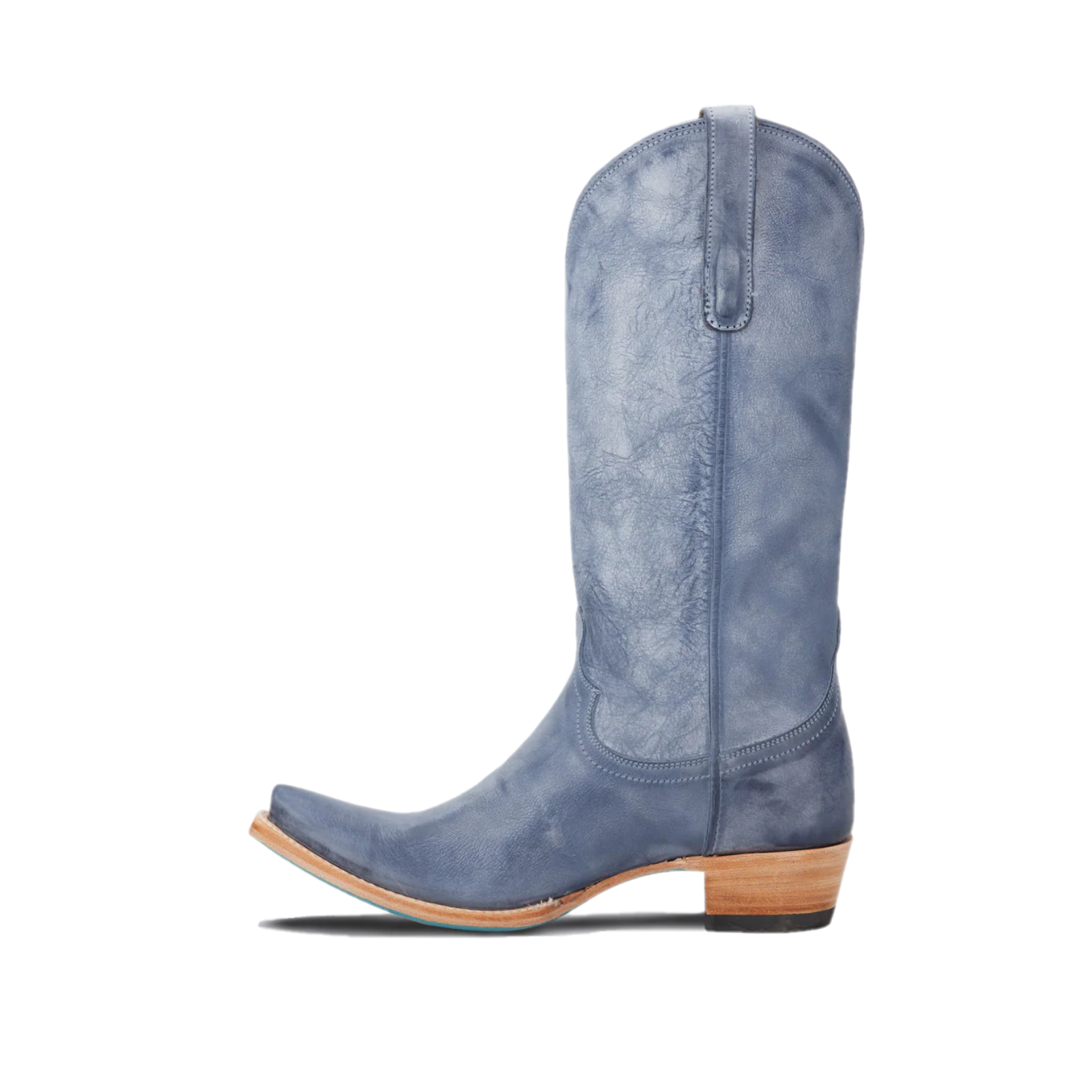 Lane Boots Ladies Emma Jane Washed Denim Western Boots LB0558V - Picture 10 of 50