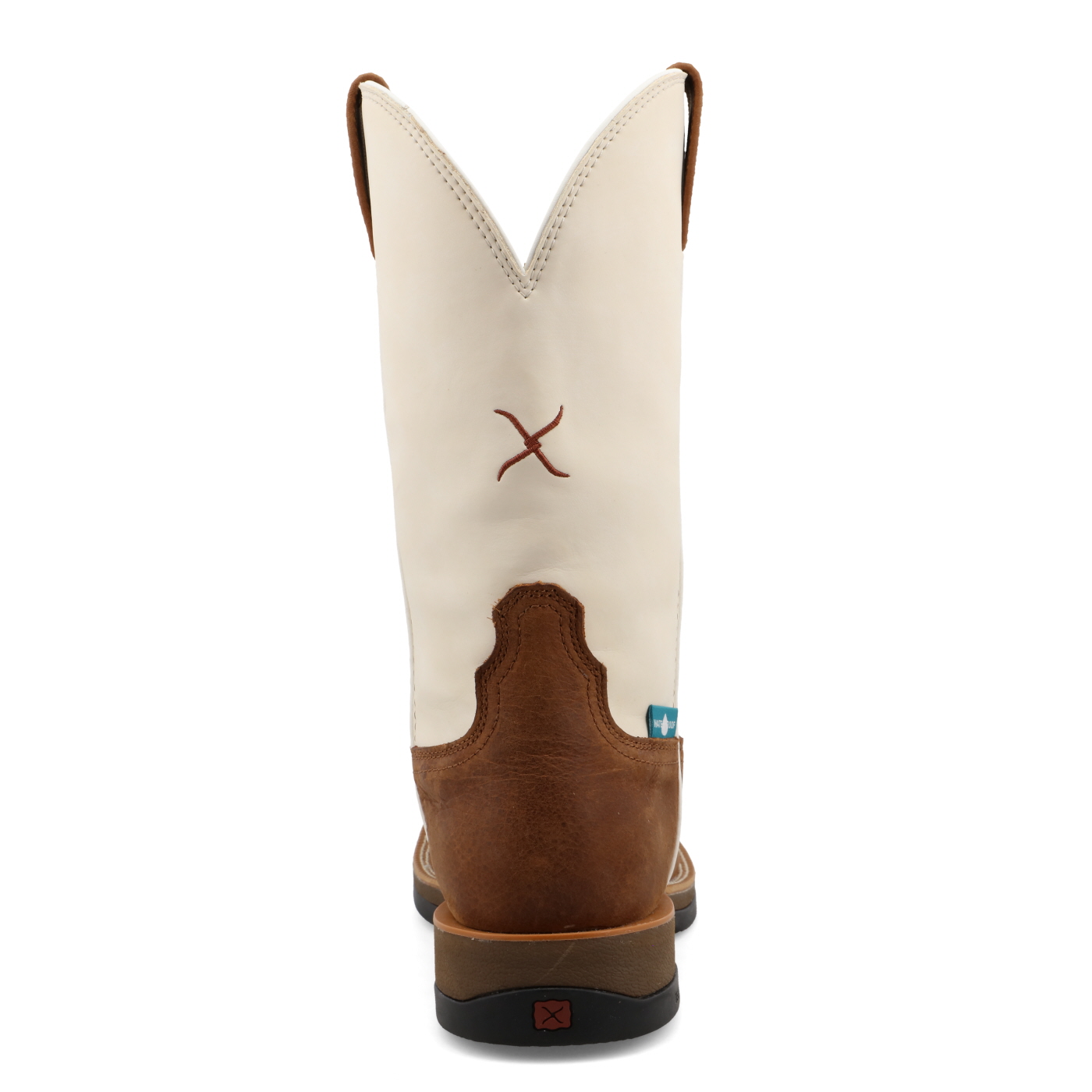 Twisted X Men's Tech X Pecan with Red, White, and Blue Square Toe Boots MXWW002 - Picture 43 of 60