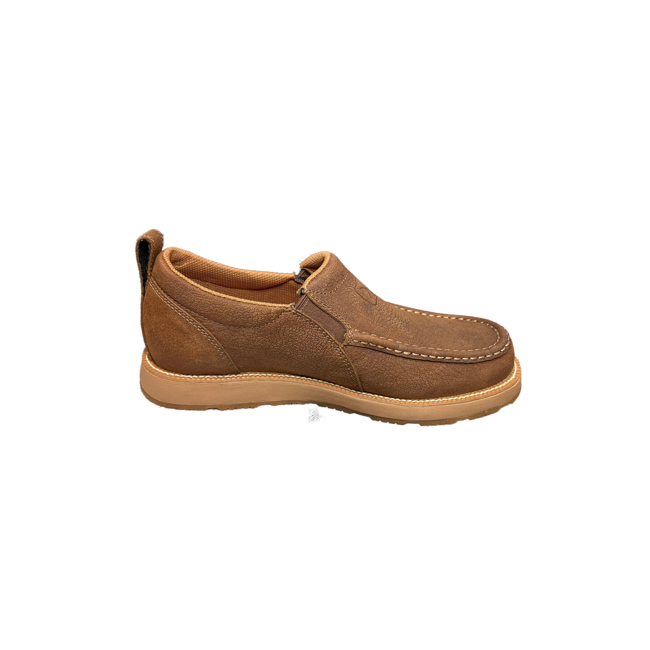 Twisted X Herren hellbraun CellStretch Keilabsatz Fahrmokassin MCAX004 - Bild 7 von 45