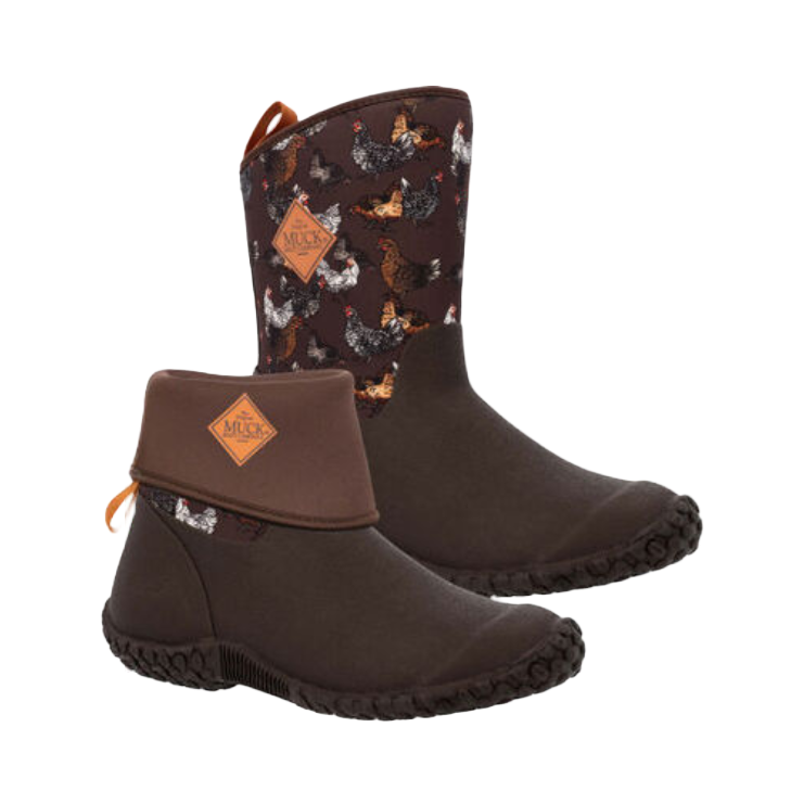 Muck Ladies Muckster II Rooster Brown Mid Boots WM29CK - Picture 7 of 48