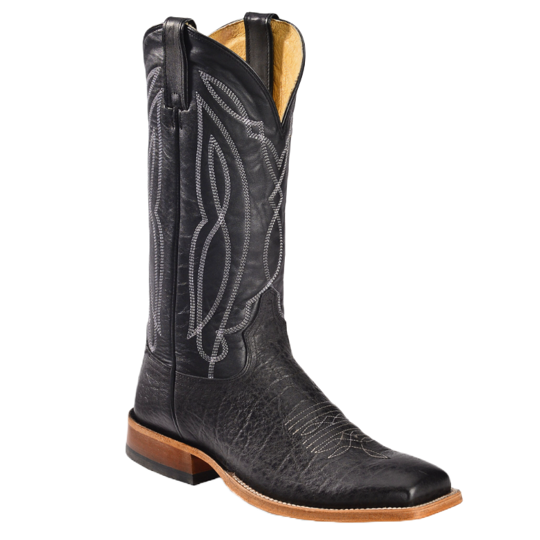 Tony Lama Men's Sealy Black Square Toe Western Boots TL3000 - Picture 7 of 90