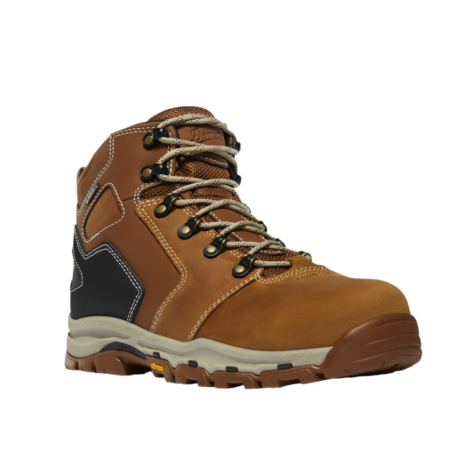 's Vicious 4.5" Tan & Black Work Boots 13886