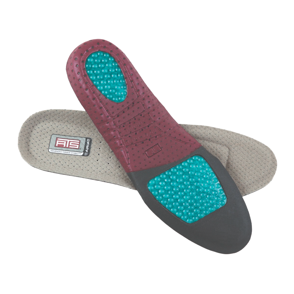 Ariat&reg; Ladies ATS Round Toe Footbed Insoles A10008010
