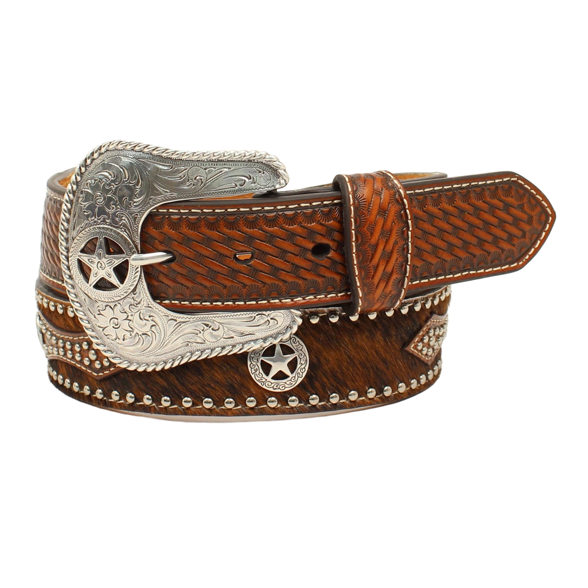 Nocona Men's Pro Series Western Belt N2506808 - Picture 2 of 9