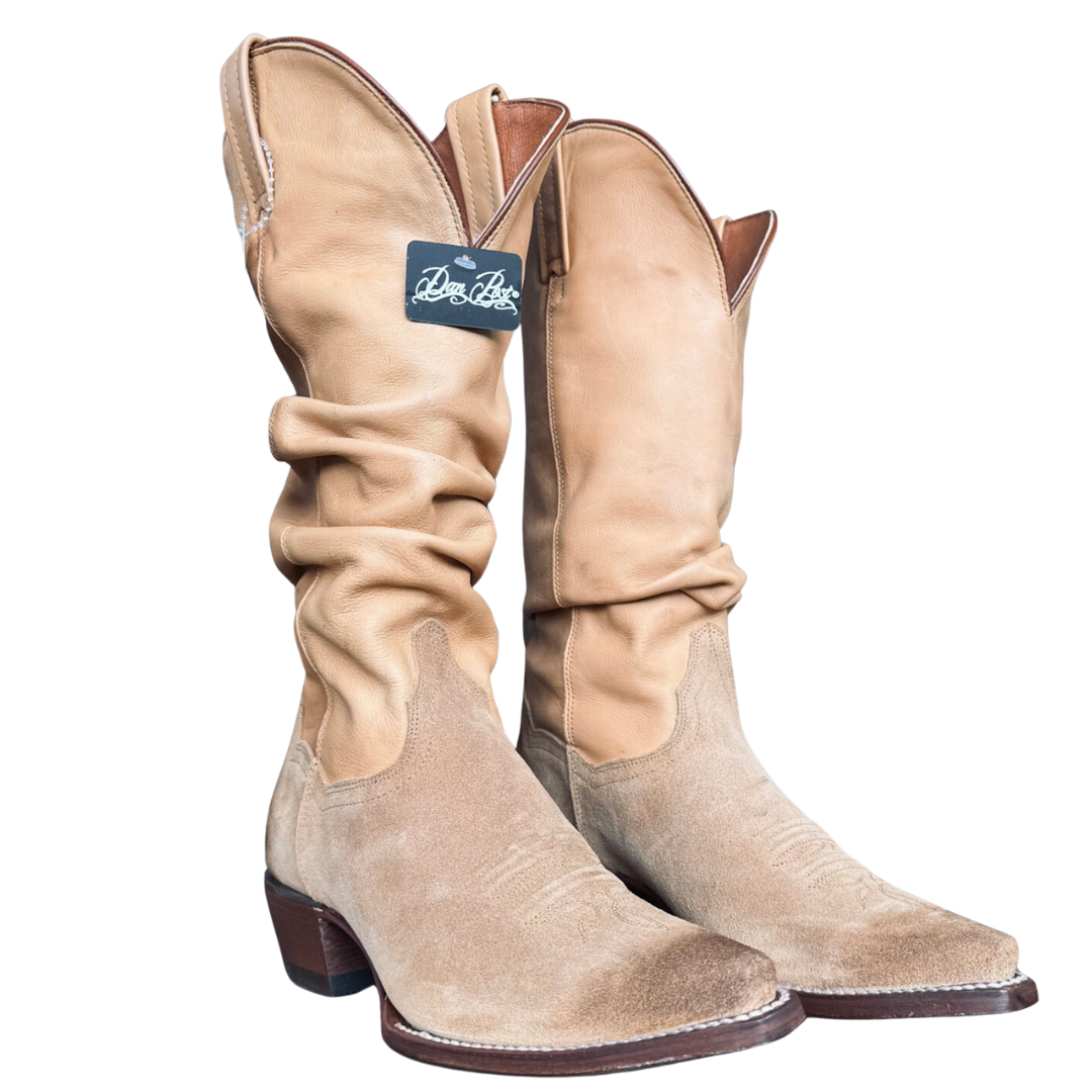 Dan Post Ladies Cowgirl Chic Sand Slouch Western Boot DP7100