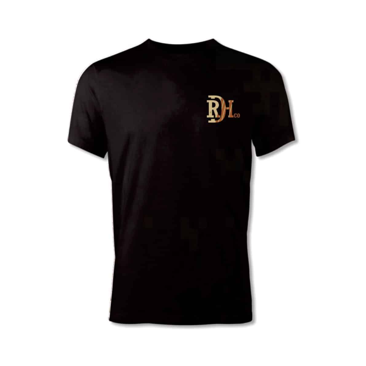 Red Dirt Hat Co. Herren T-Shirt Bucking Horse Grafik schwarz RDHC-T-179 - Bild 4 von 12