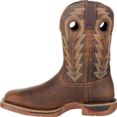 Rocky Men's Long Range 11" Waterproof Brown Western Boots RKW0278 - Picture 6 of 56
