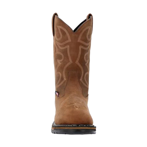 Rocky Men's Original Ride Waterproof Western Brown Boot RKW0419 - Picture 12 of 105