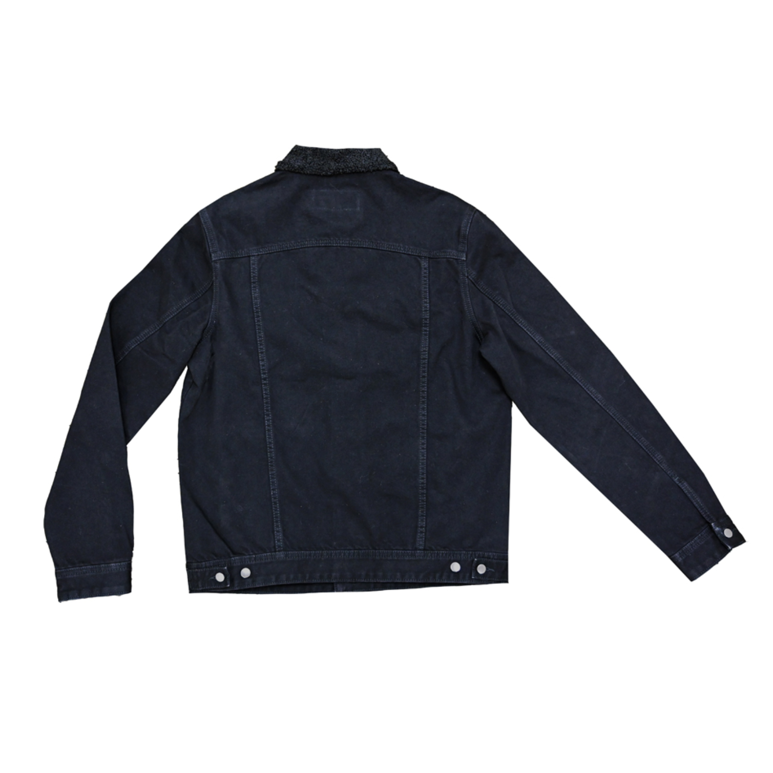 Rock & Roll Denim® Men's Black Denim Jacket RRMD92R0N6 | eBay
