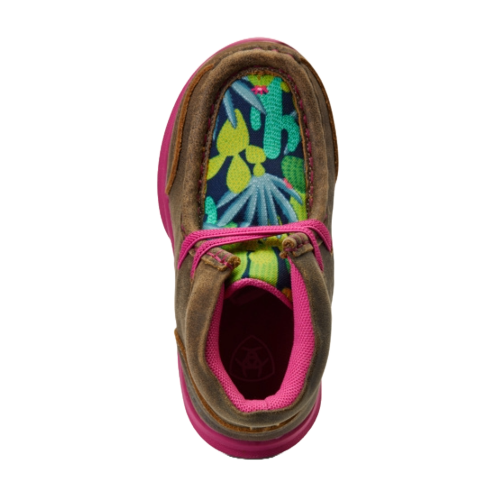 Ariat Toddler Girl's Lil Stomper Roswell Cactus Tan Shoes A443000808 - Picture 7 of 25