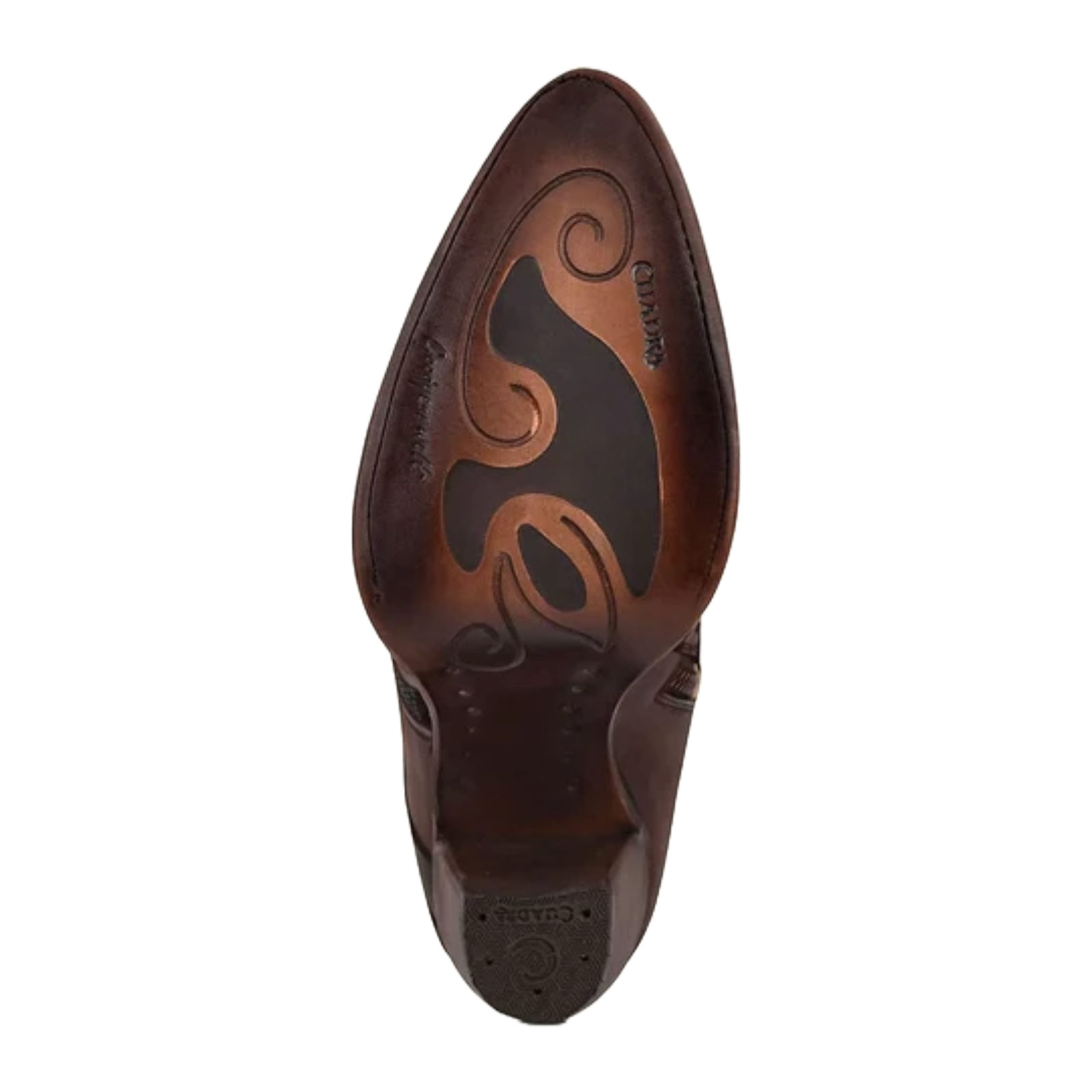 Cuadra Ladies Honey Laser & Woven Round Toe Brown Booties CU619 - Picture 9 of 72