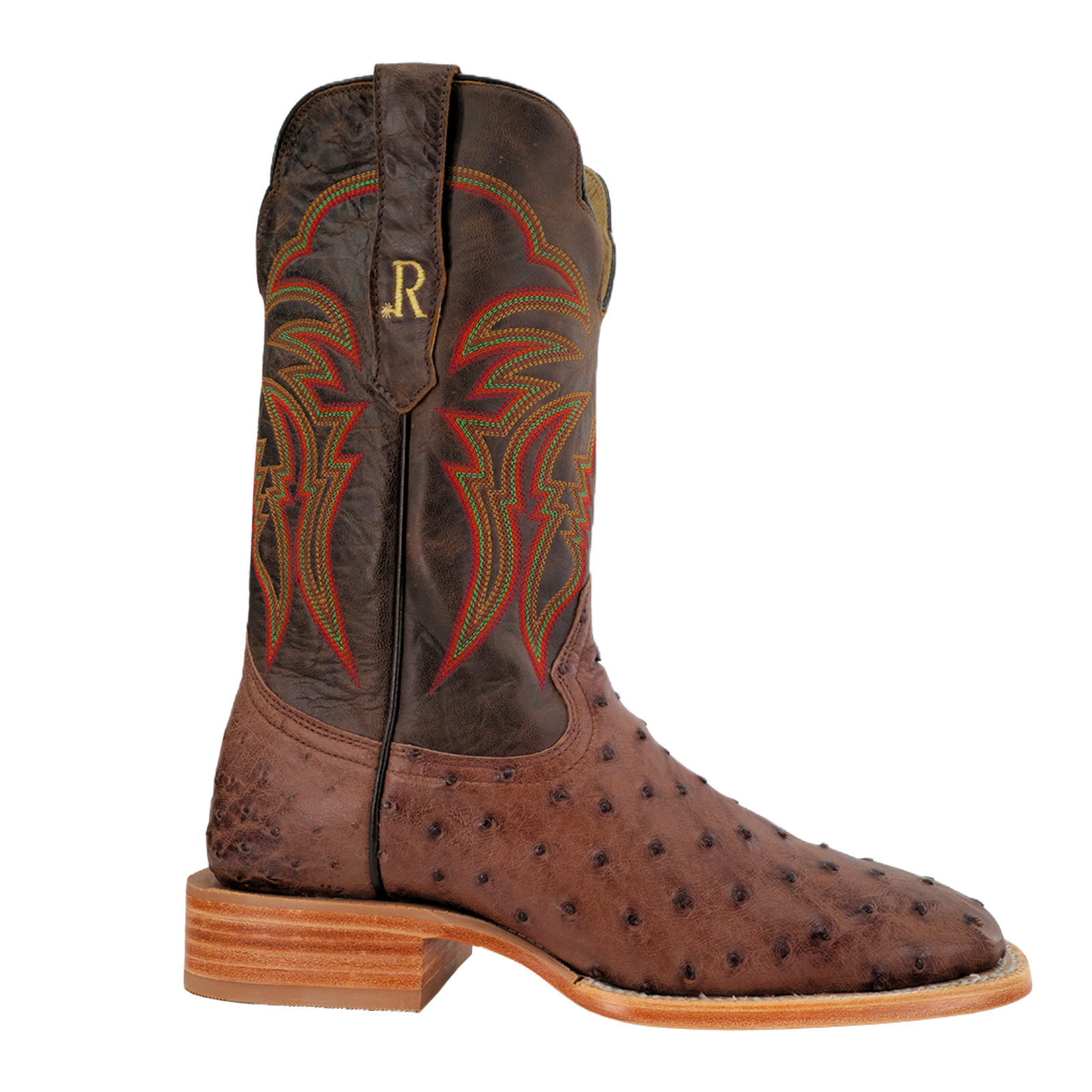 R.Watson Men's Kango Tobac Quill Leather Brown Western Boot RW4508-2 - Picture 10 of 90