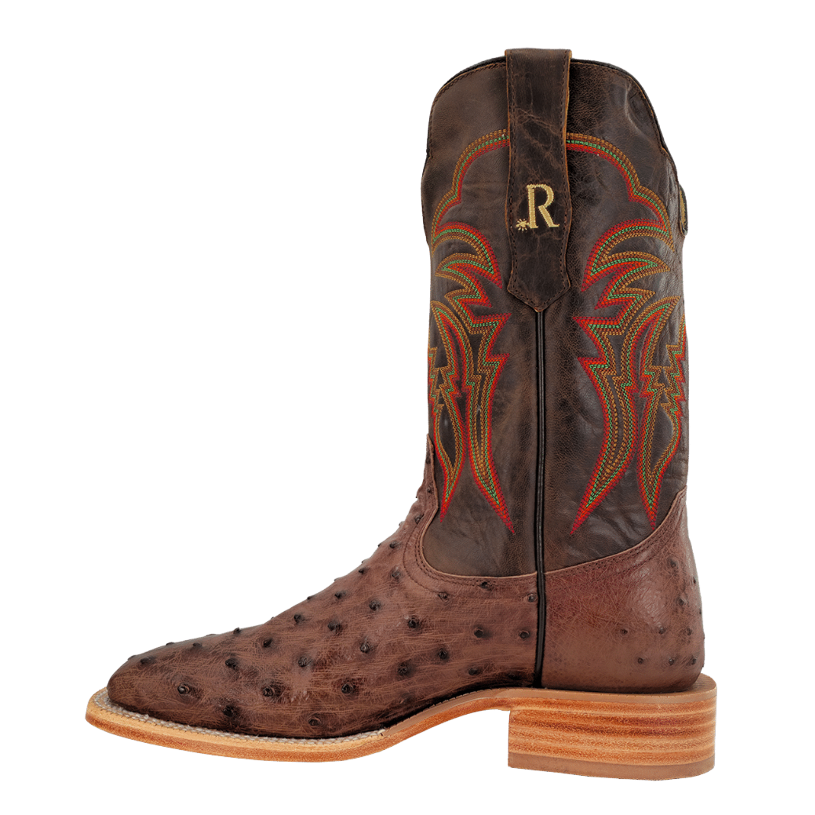 R.Watson Men's Kango Tobac Quill Leather Brown Western Boot RW4508-2 - Picture 12 of 90