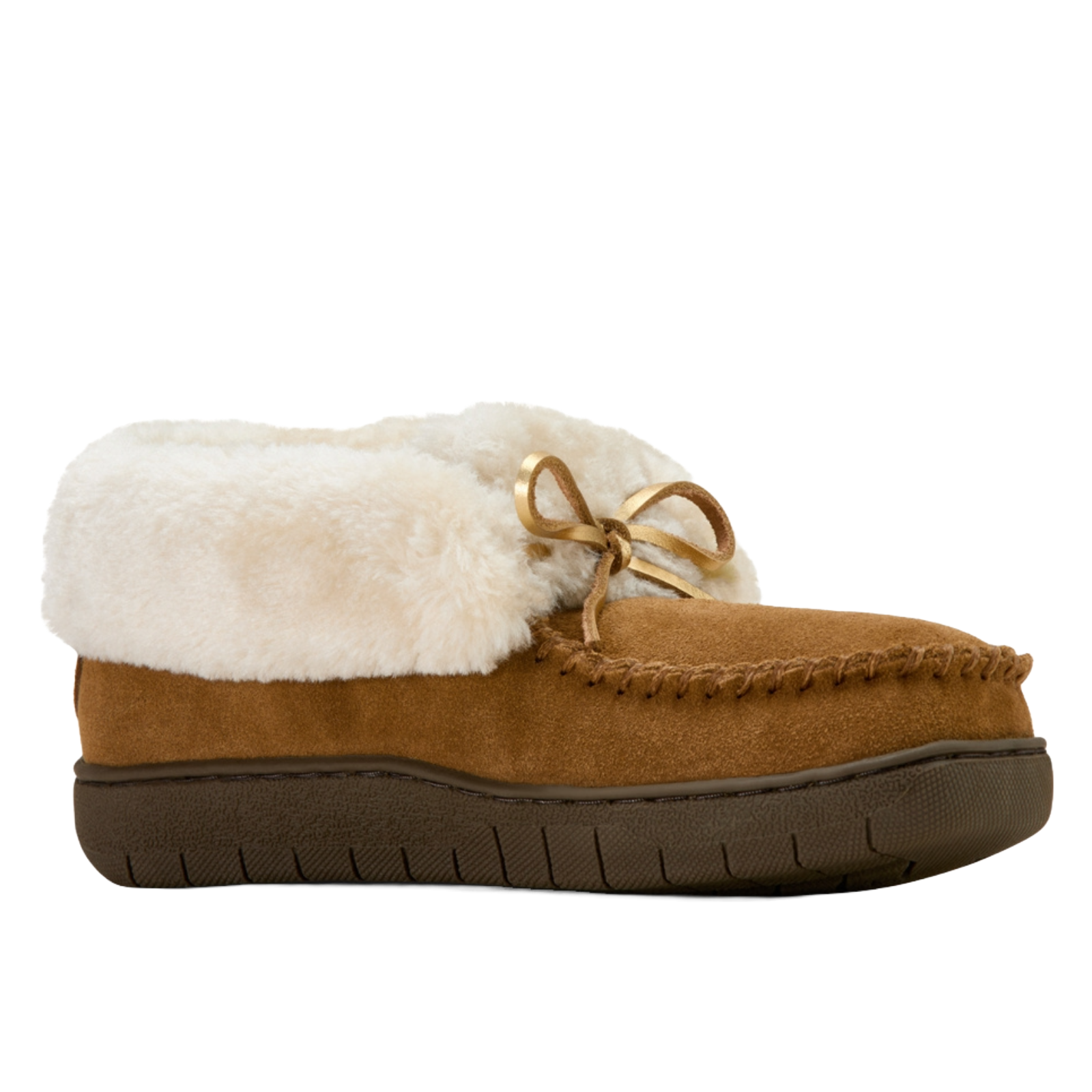 Ariat Ladies Dorothea Western Light Brown Ankle Moccasin Slipper AR4421-200 - 第 7/42 張圖片