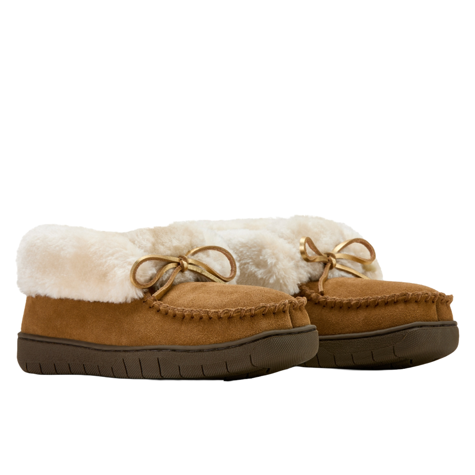 Ariat Ladies Dorothea Western Light Brown Ankle Moccasin Slipper AR4421-200 - 第 12/42 張圖片