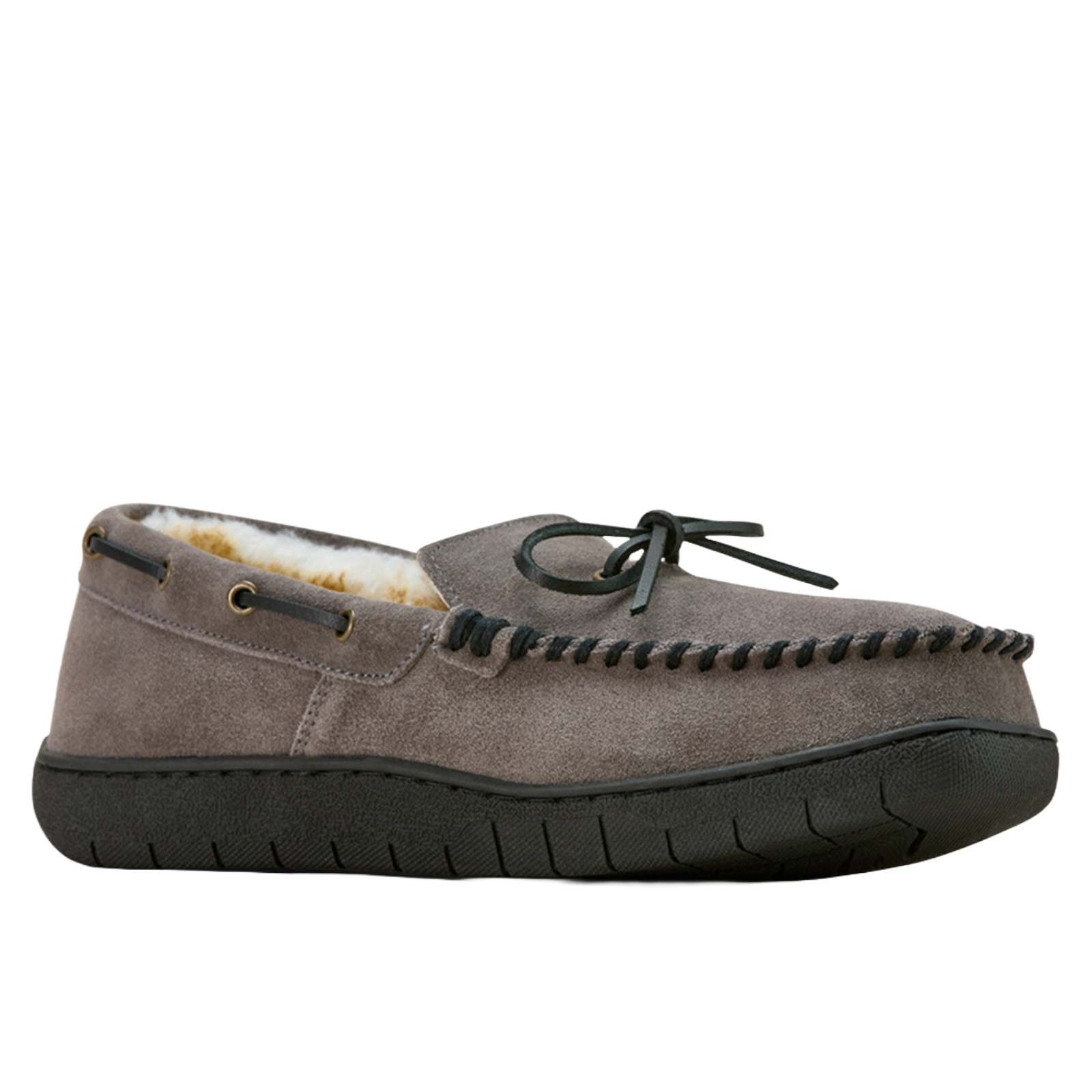 Ariat Men's Harrison Charcoal Grey Moccasin Slippers AR4448-
