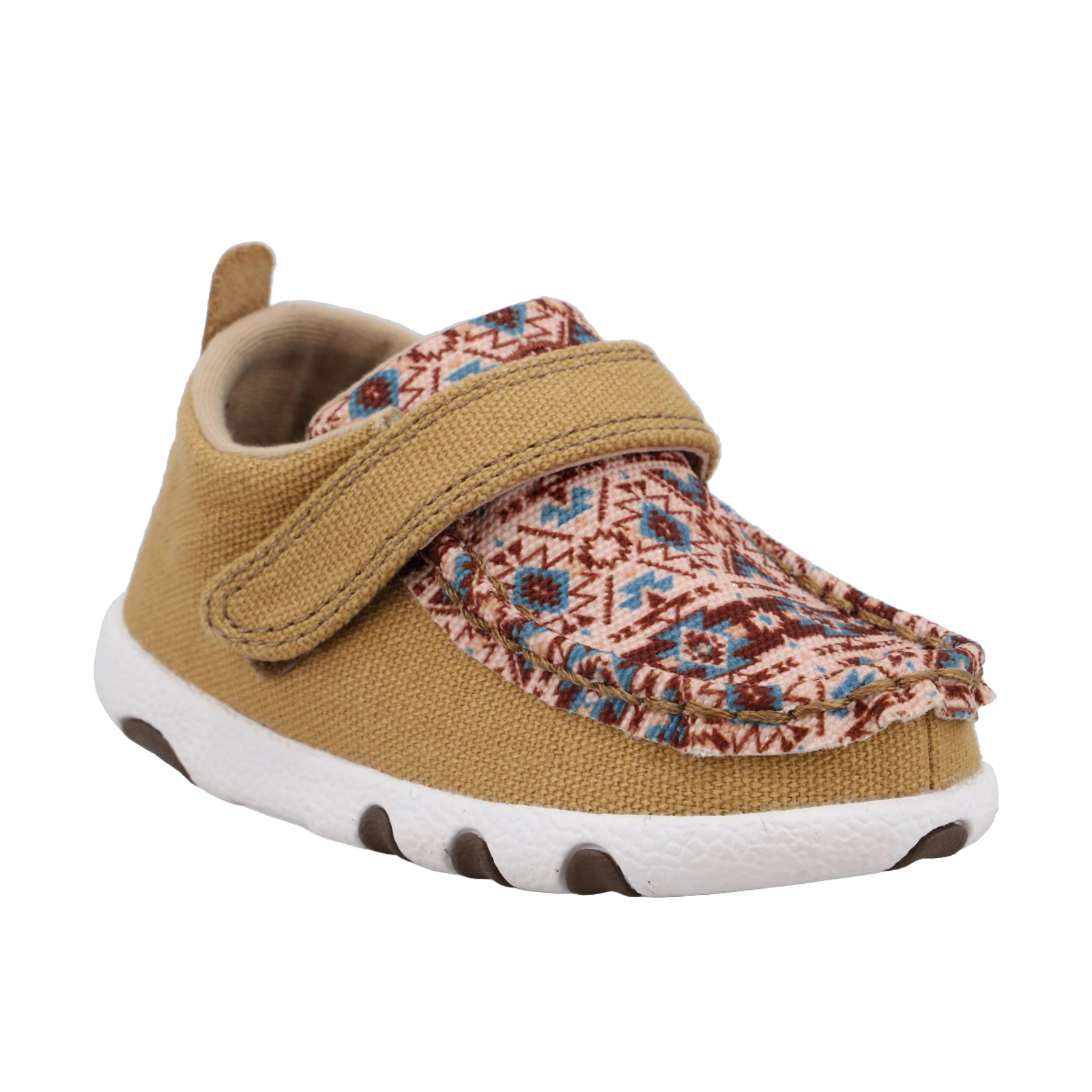Hooey Children's Aztec Western Brown Slip On Shoe IHYC007 - Picture 6 of 45