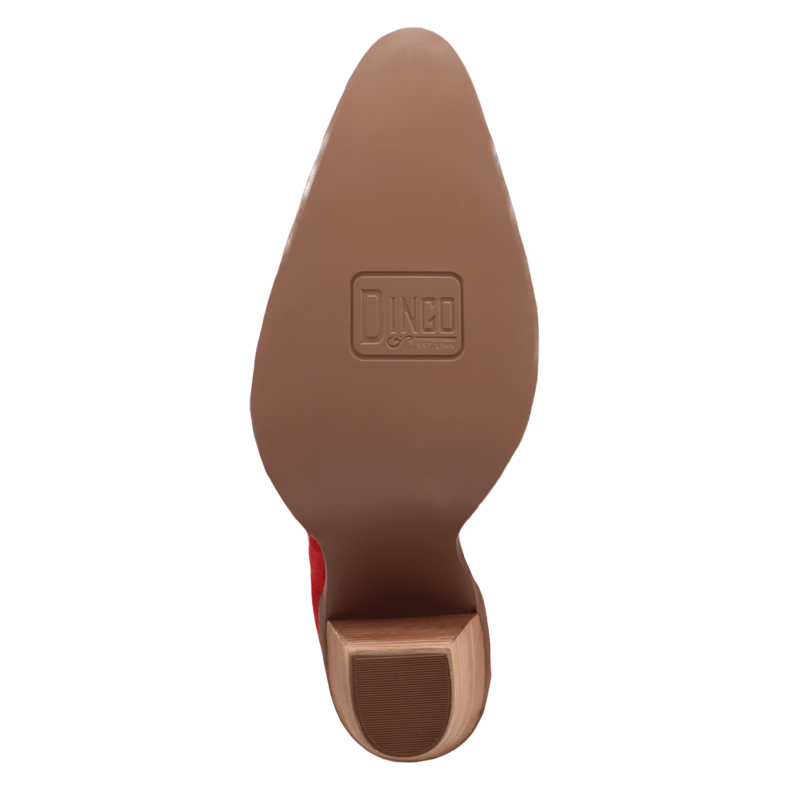 Dingo Ladies Primadonna Suede Snip Toe Red Tall Western Boots DI2190-RD - Picture 8 of 55