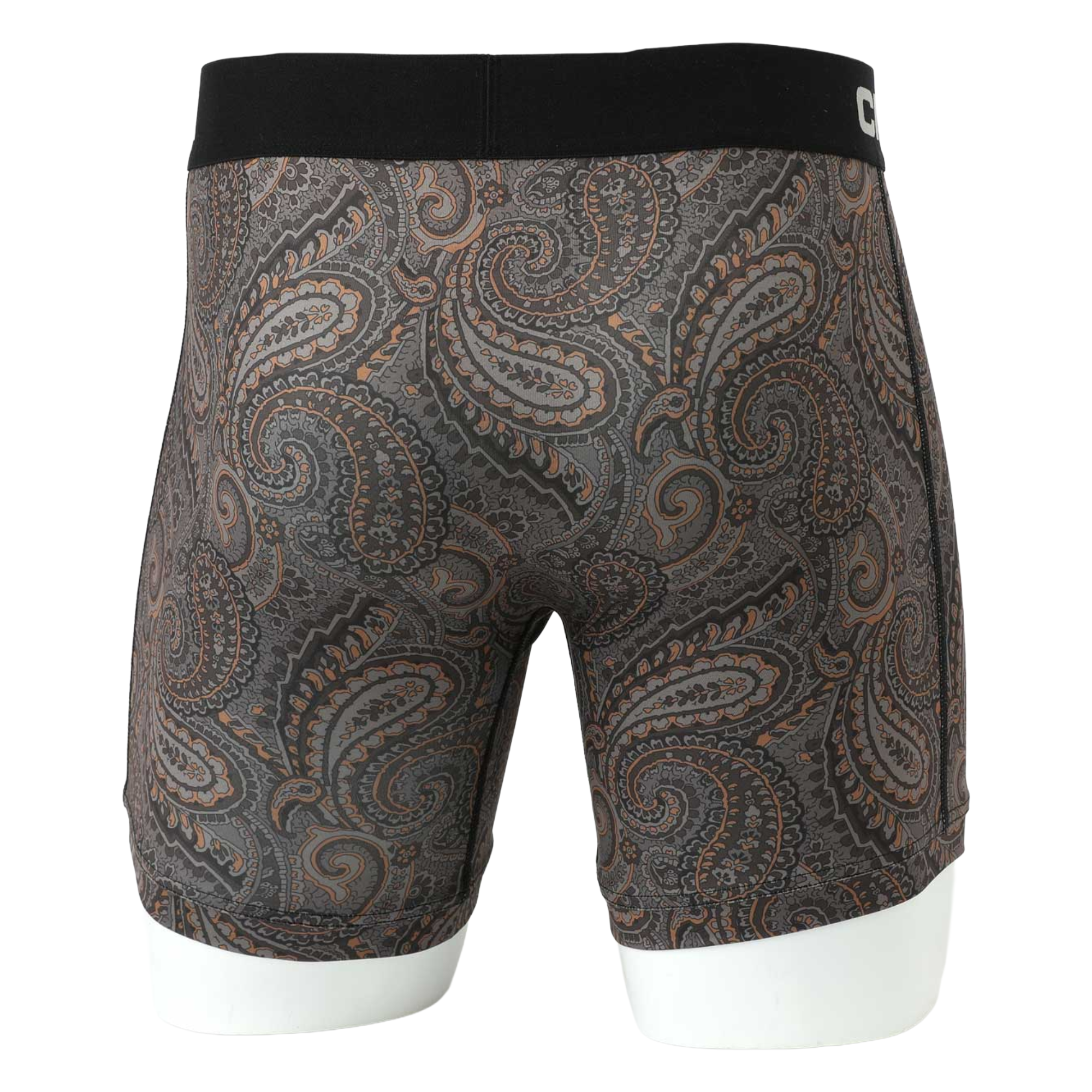 Cinch Men's 6" Paisley Brown Boxer Brief MXY6002035