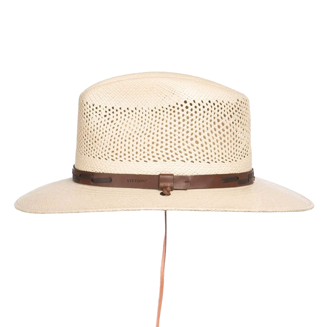 Stetson Airway Vented Panama Natural Straw Hat TSARWY-383081 | eBay