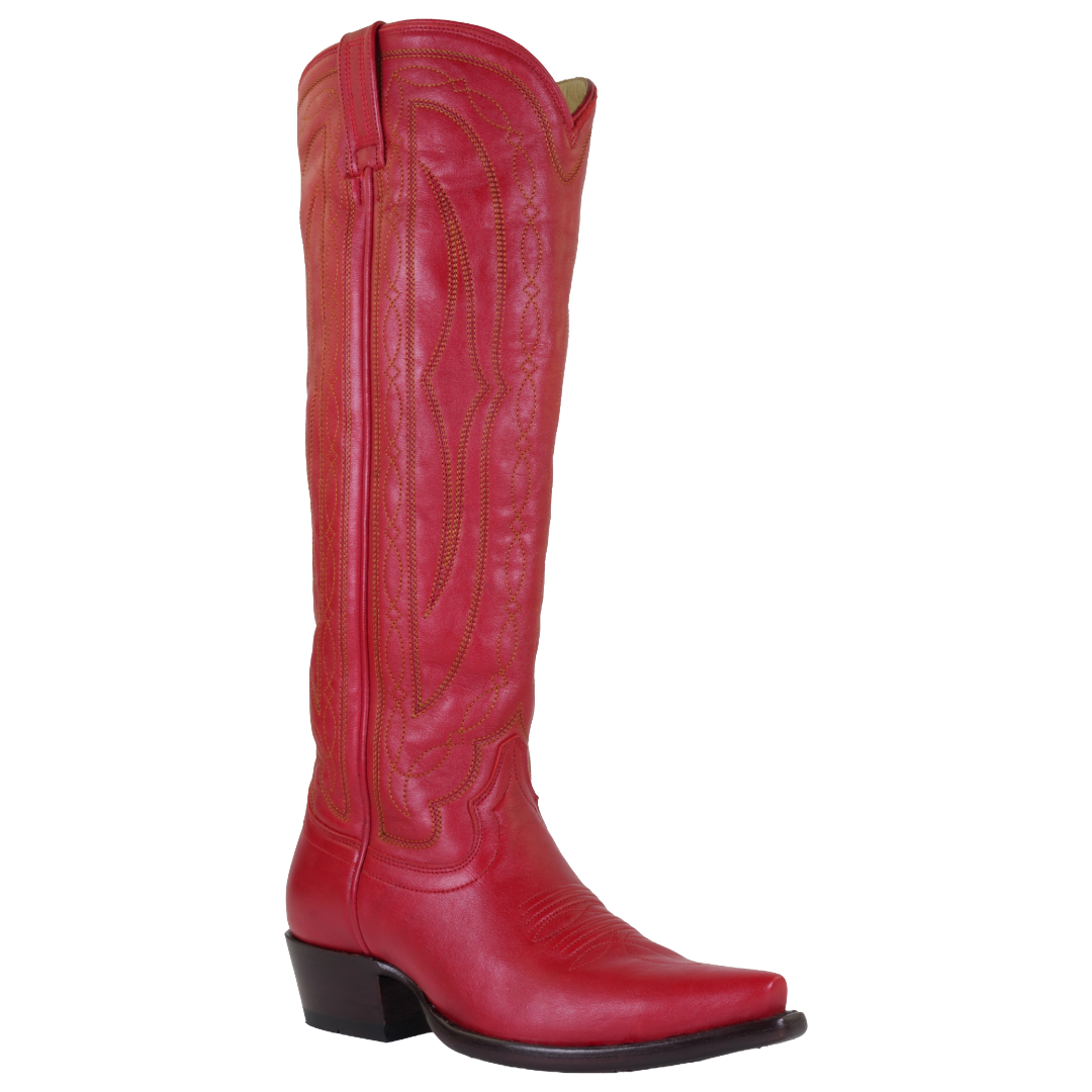 HYER Ladies Wildcat Siren Red Tall Western Boots HW56038