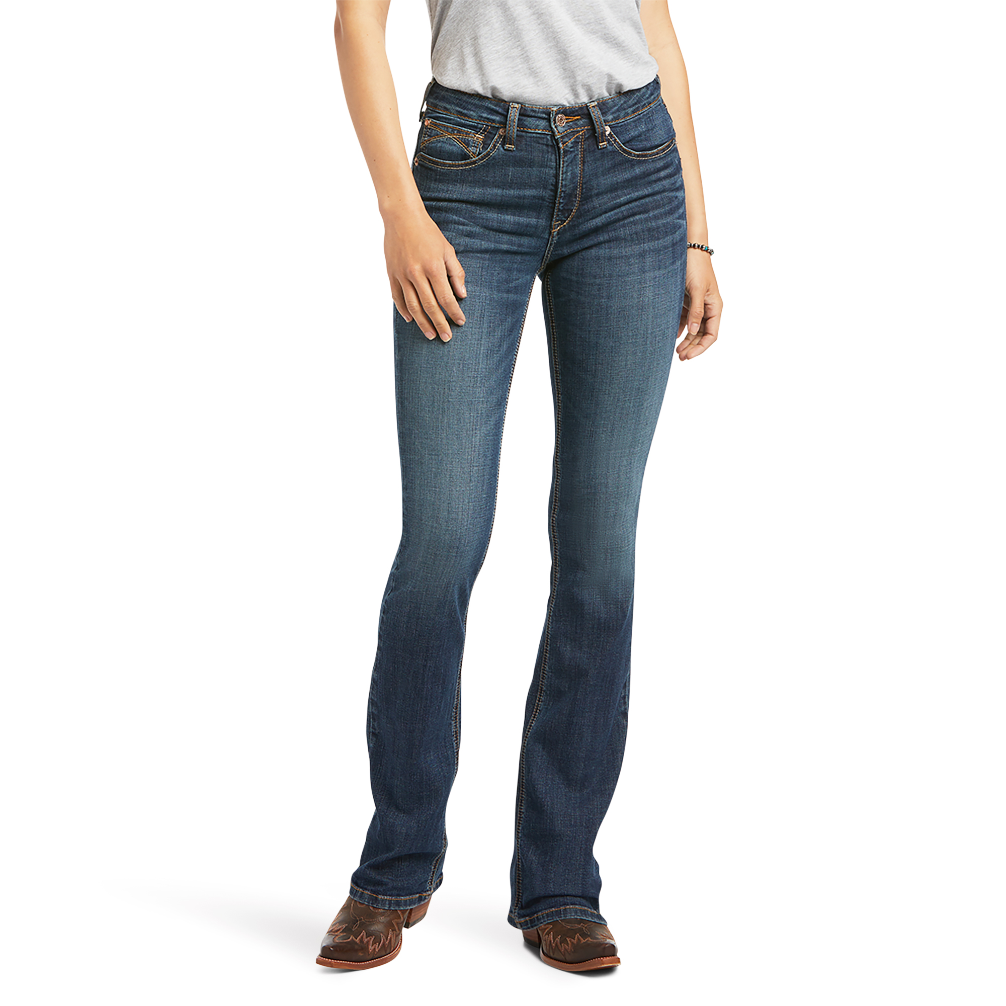 R.E.A.L. Mid Rise Patricia Boot Cut Jean - Product Details