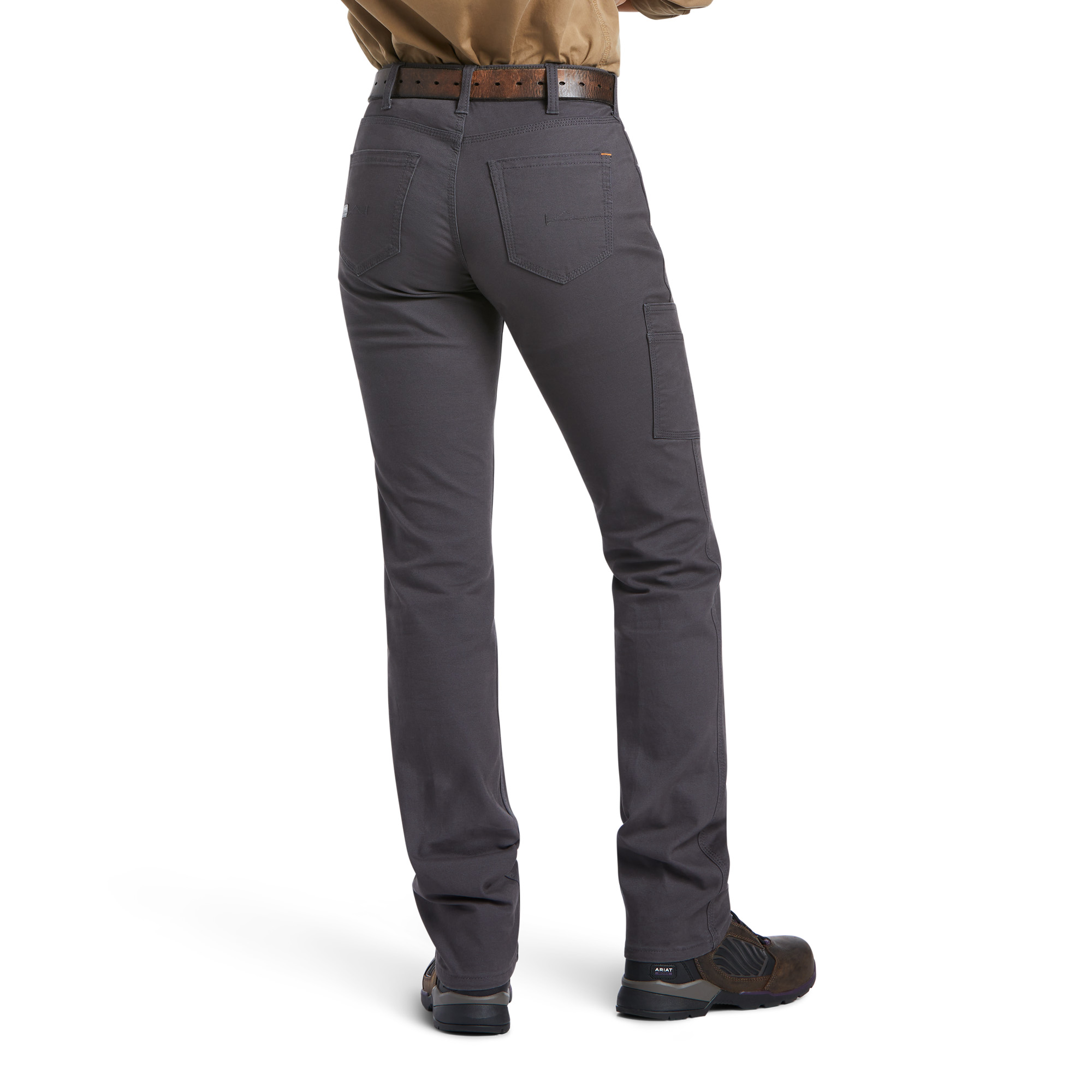 Ariat® Ladies Rebar DuraStretch™ Made Tough Grey Pant 10039149 - Picture 7 of 260