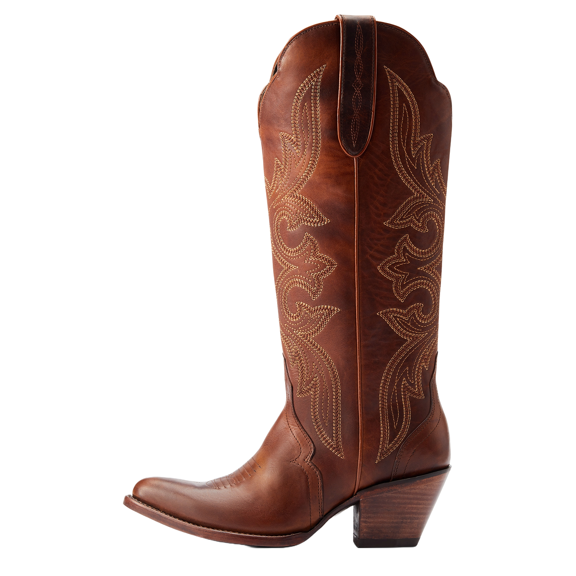 Ariat Ladies Belinda StretchFit Chic Brown J Toe Western Boot 10044413 - Picture 12 of 80