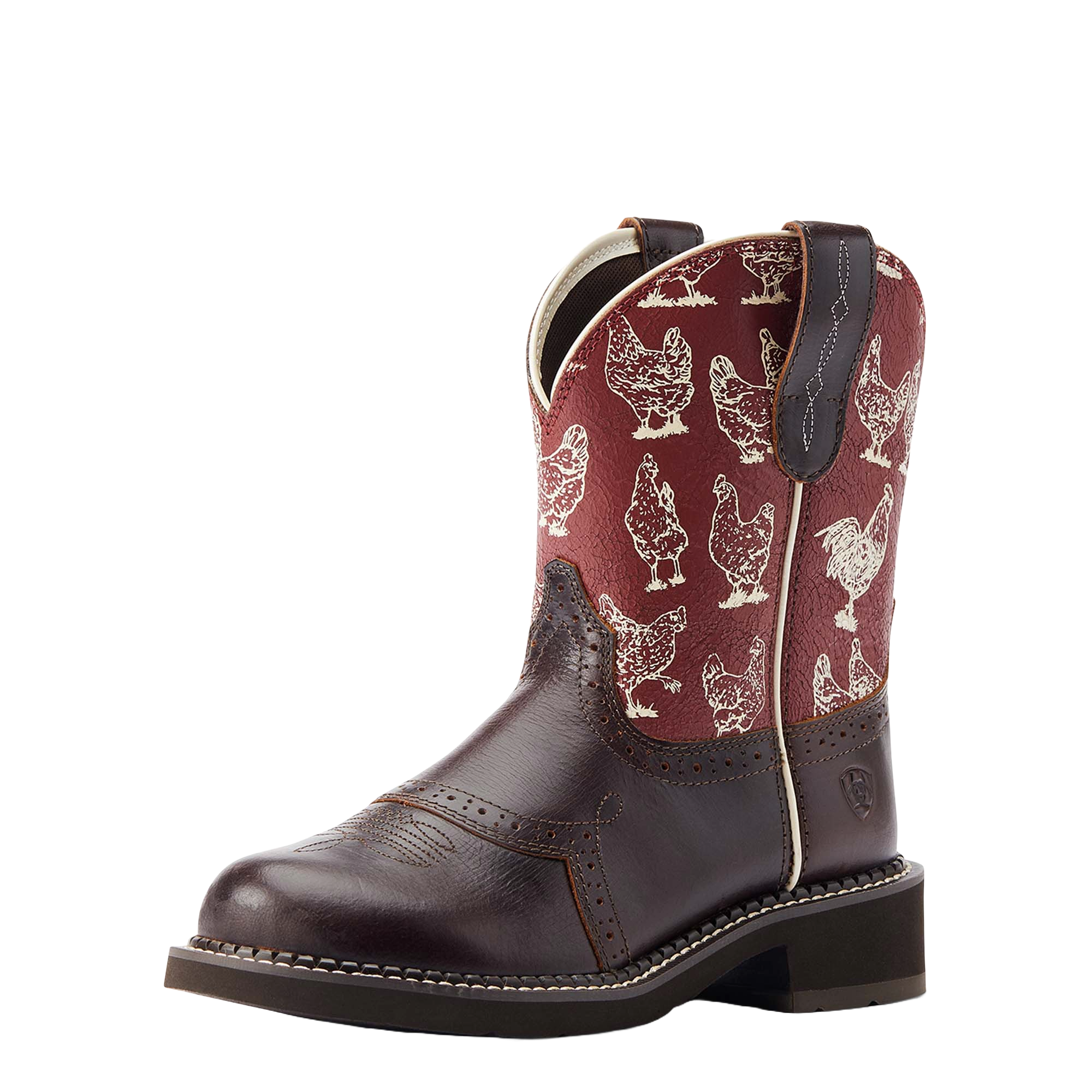 Ariat Damen Fatbaby Heritage Farrah Chocolate Chip Westernstiefel 10044439 - Bild 9 von 72