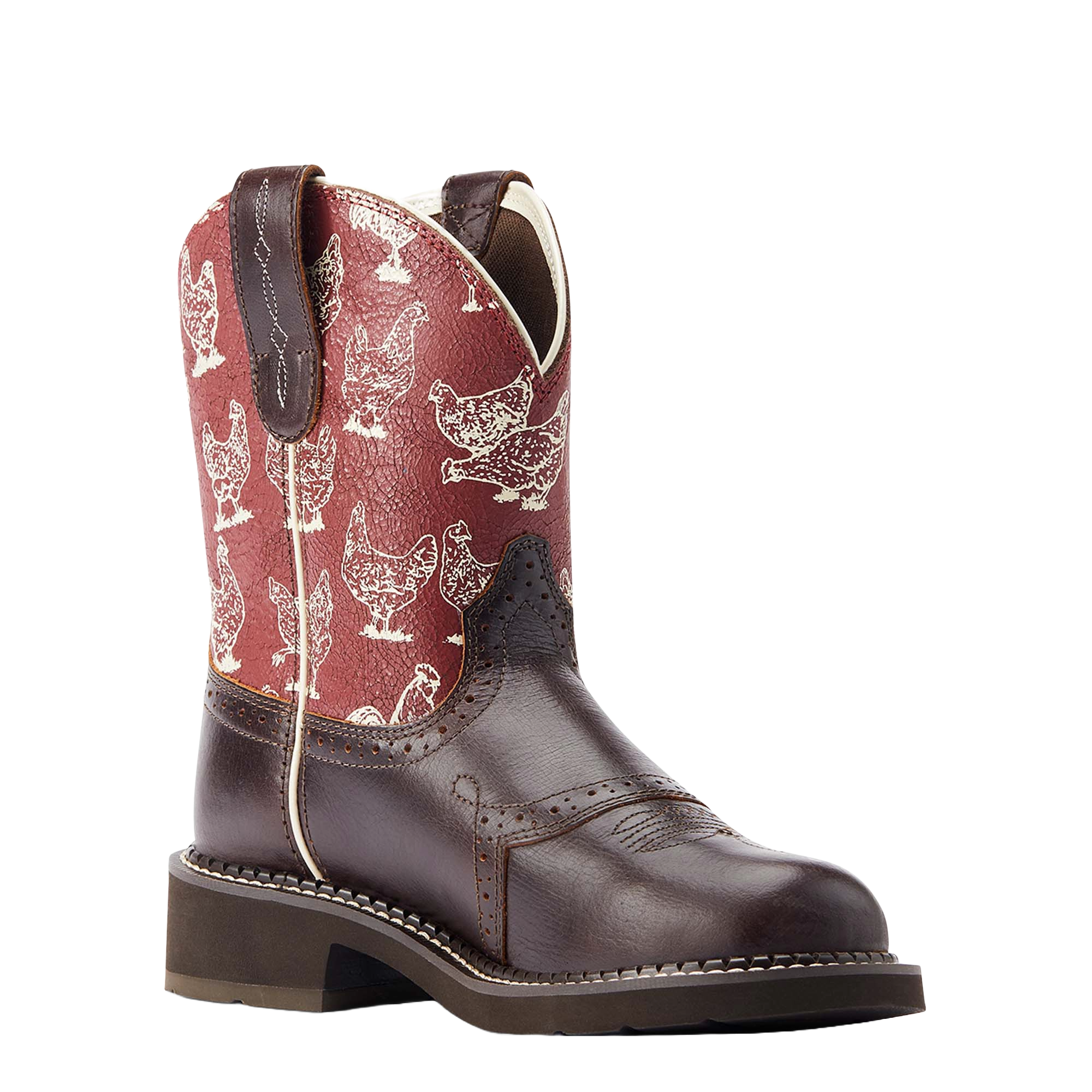 Ariat Damen Fatbaby Heritage Farrah Chocolate Chip Westernstiefel 10044439 - Bild 7 von 72