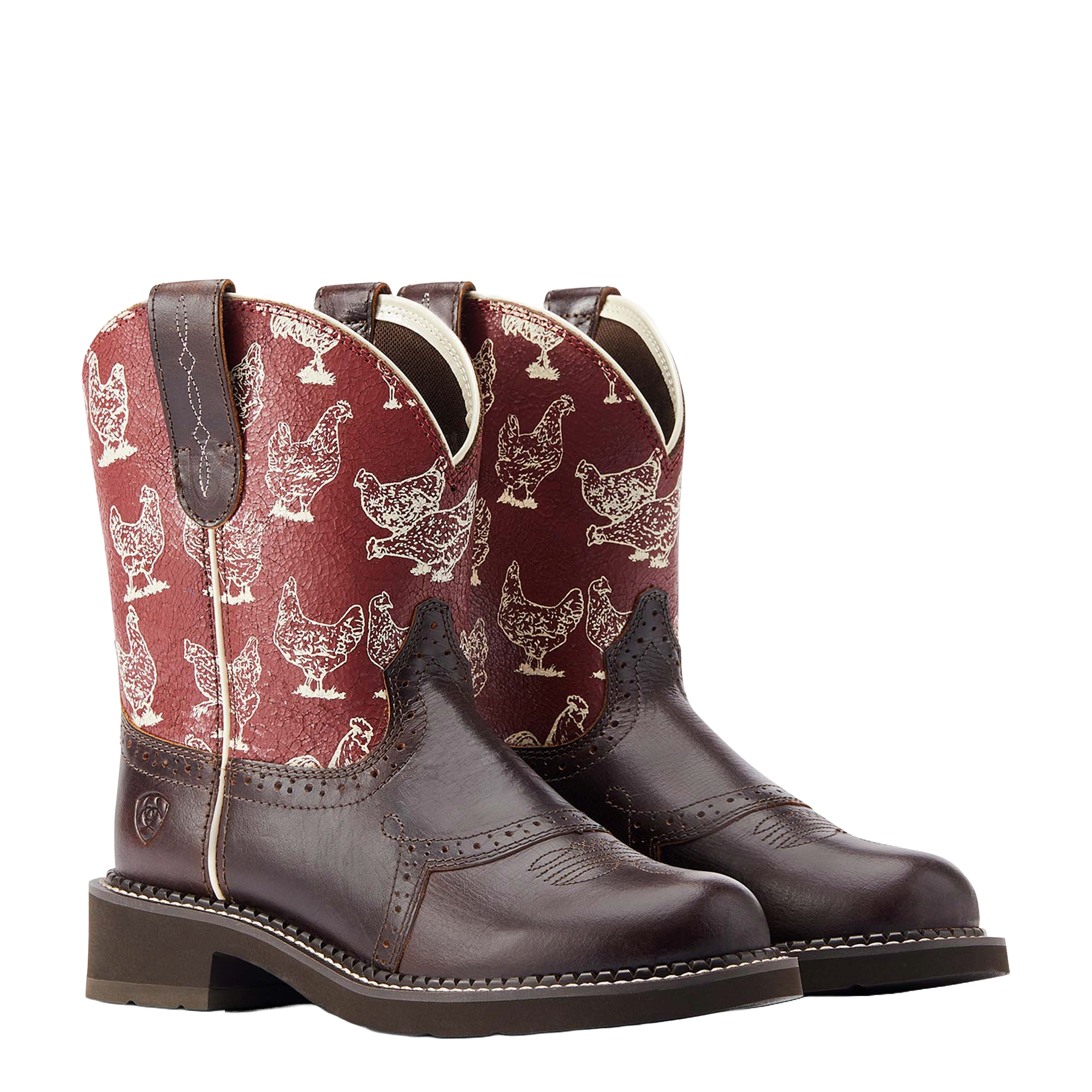 Ariat Damen Fatbaby Heritage Farrah Chocolate Chip Westernstiefel 10044439 - Bild 11 von 72