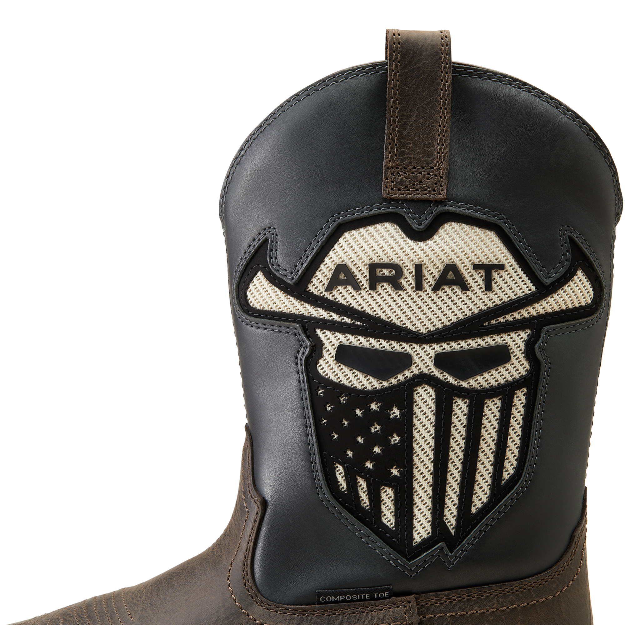 Ariat Rebar Flex Western VentTEK Incognito Composite Toe Work Boot 10040432 - Picture 14 of 98
