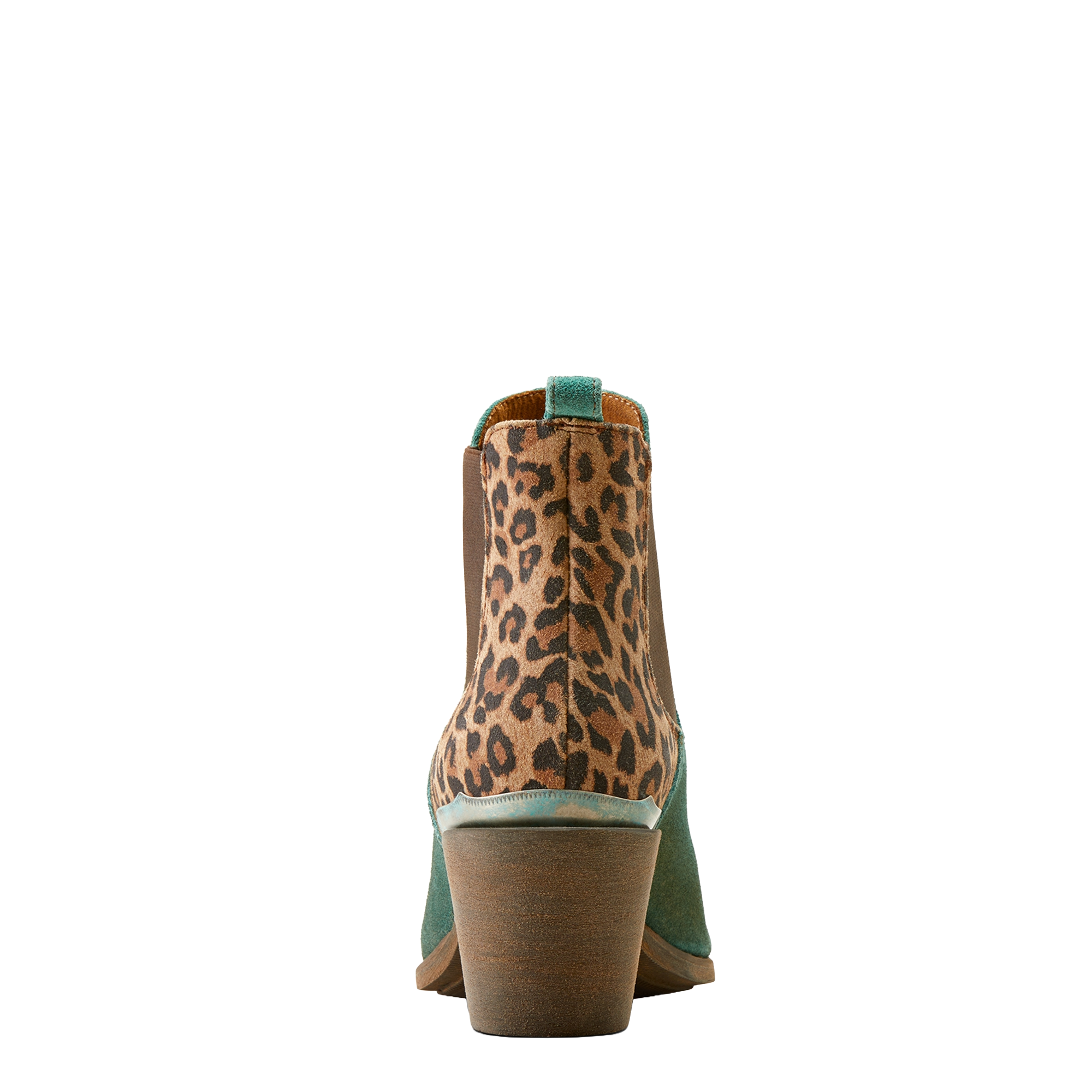 Ariat Damen Bradley Peacock türkis & hellbraun Leopard Westernstiefel 10051058 - Bild 9 von 50