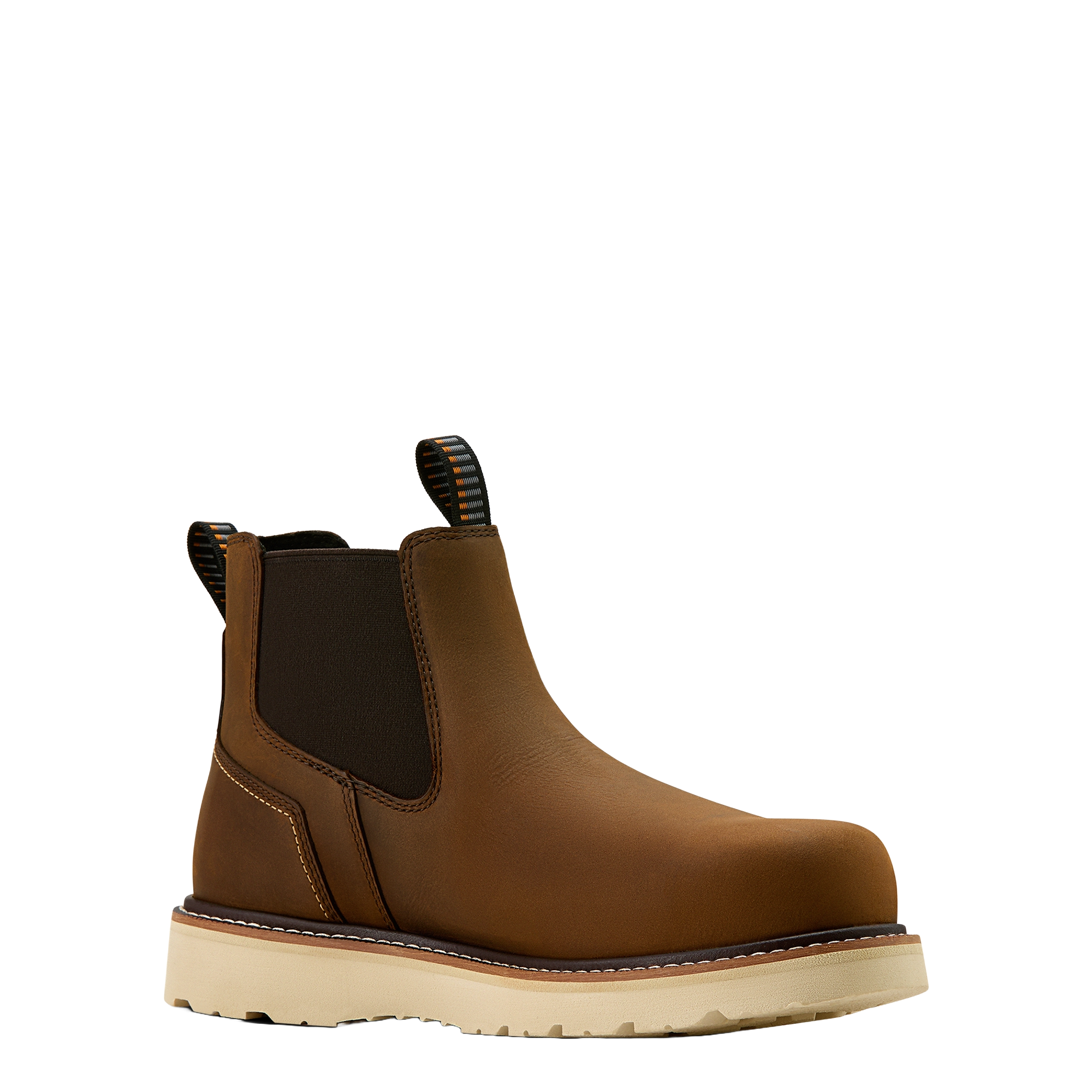 Ariat Men's Rebar Wedge Chelsea Waterproof Composite Toe Work Boots 10061115 - Picture 8 of 119