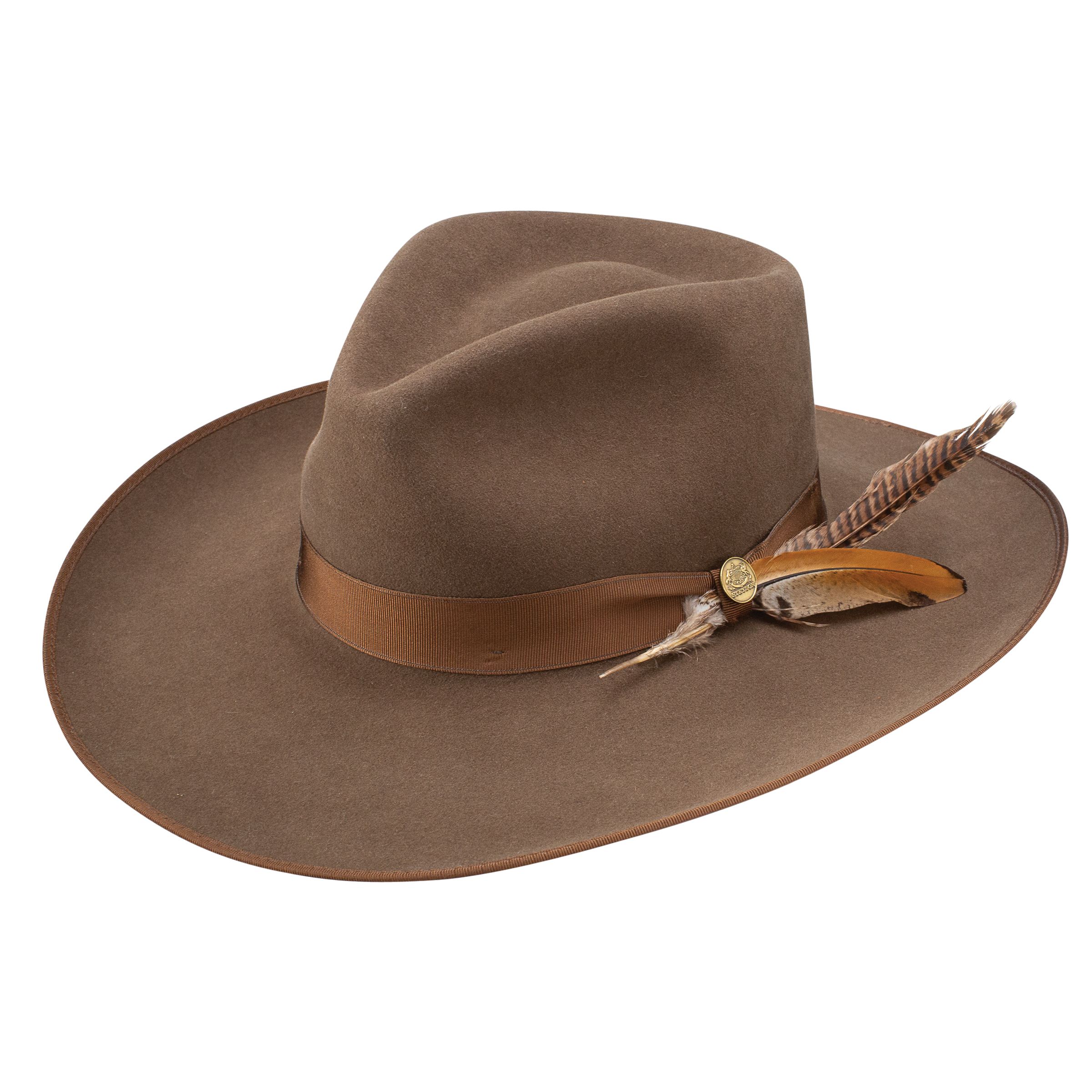 Stetson Breckenridge B Walnut Felt Hat TWBKRGB103475 | eBay