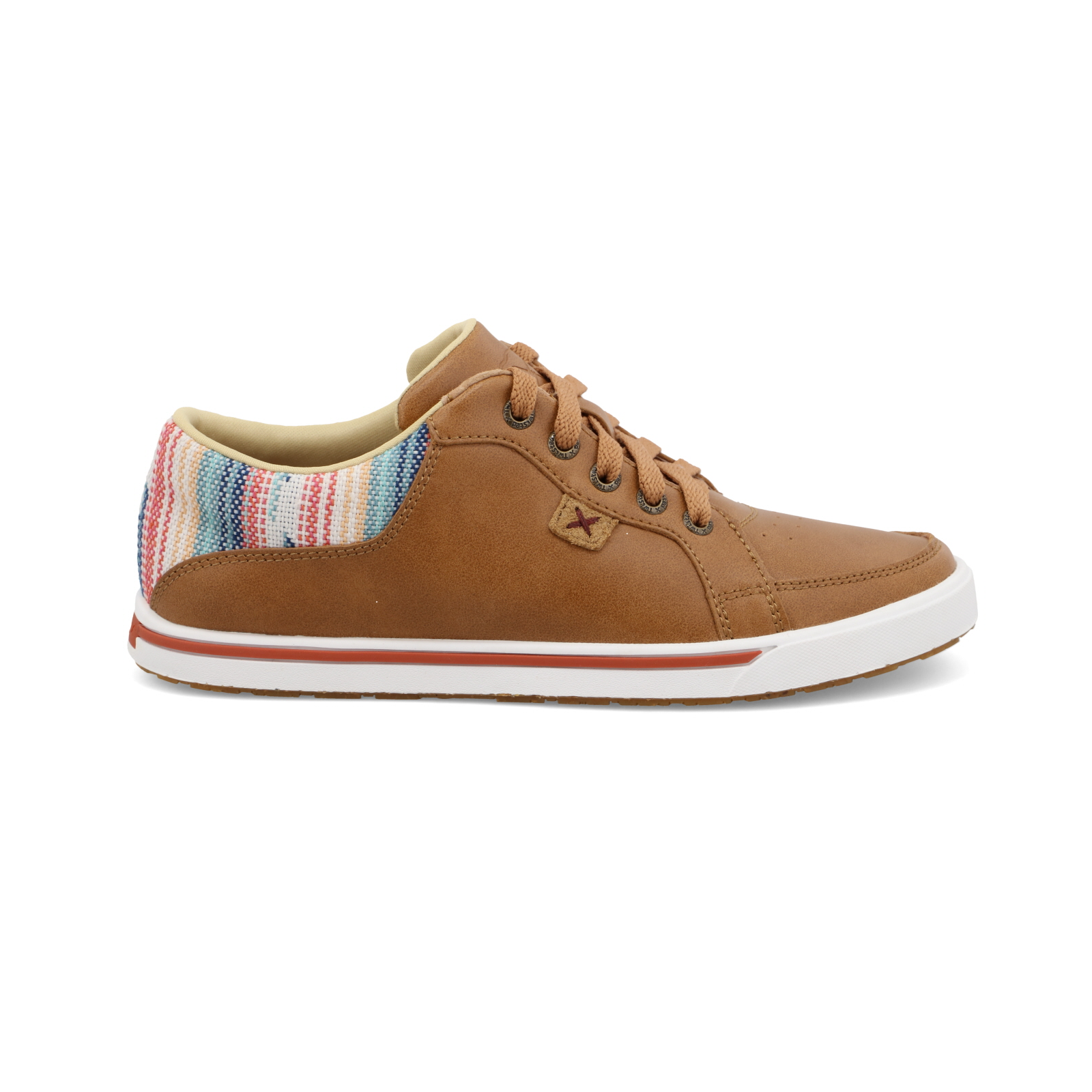 Twisted X® Ladies Tan & Pink Multicolor Lace Up Shoes WCA0072 - Picture 7 of 55