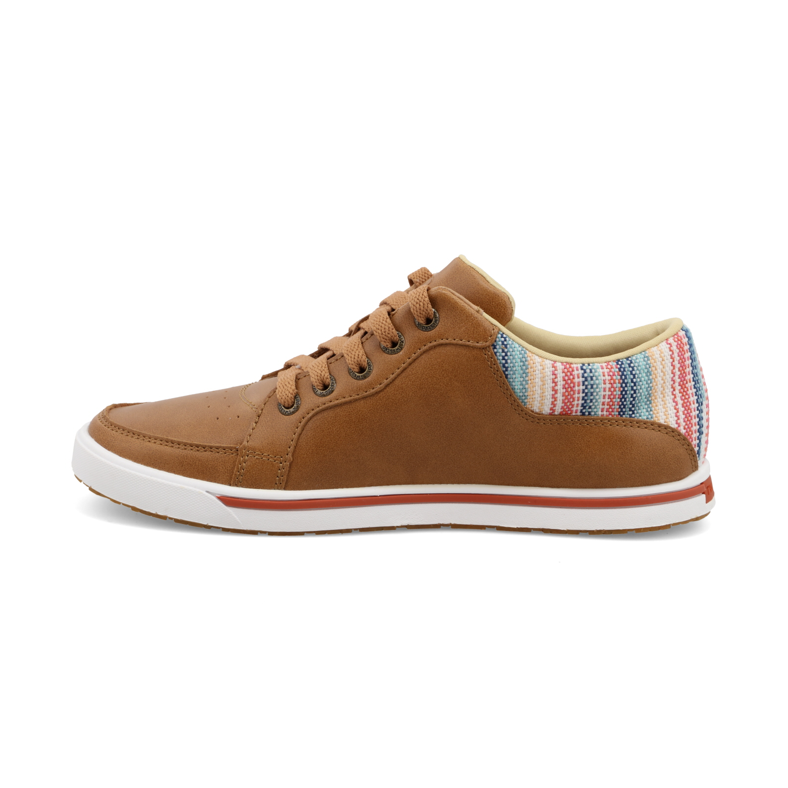 Twisted X® Ladies Tan & Pink Multicolor Lace Up Shoes WCA0072 - Picture 9 of 55