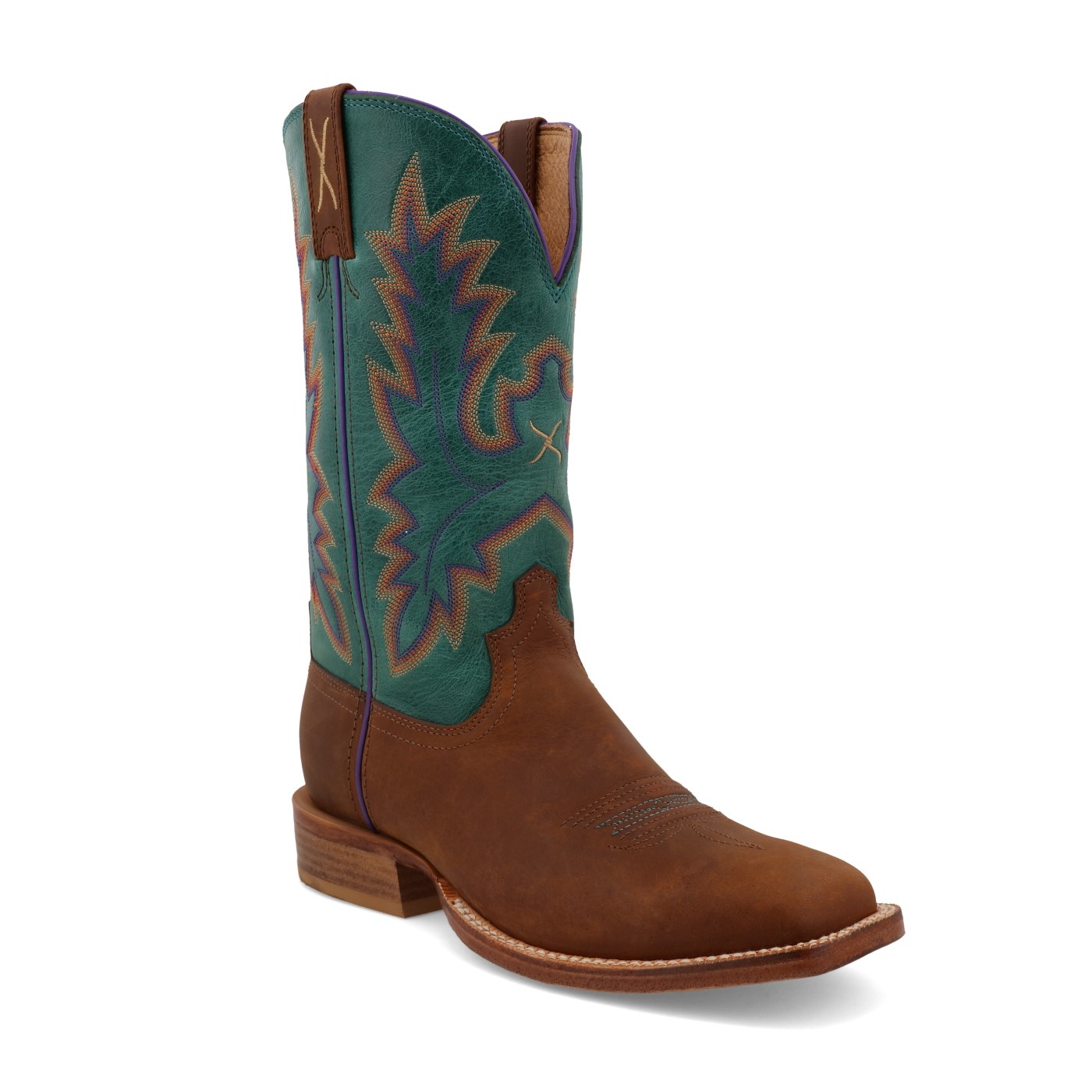 Botas de canela y punta cuadrada turquesa Twisted X Ladies Tech X WXTL001 - Imagen 5 de 48