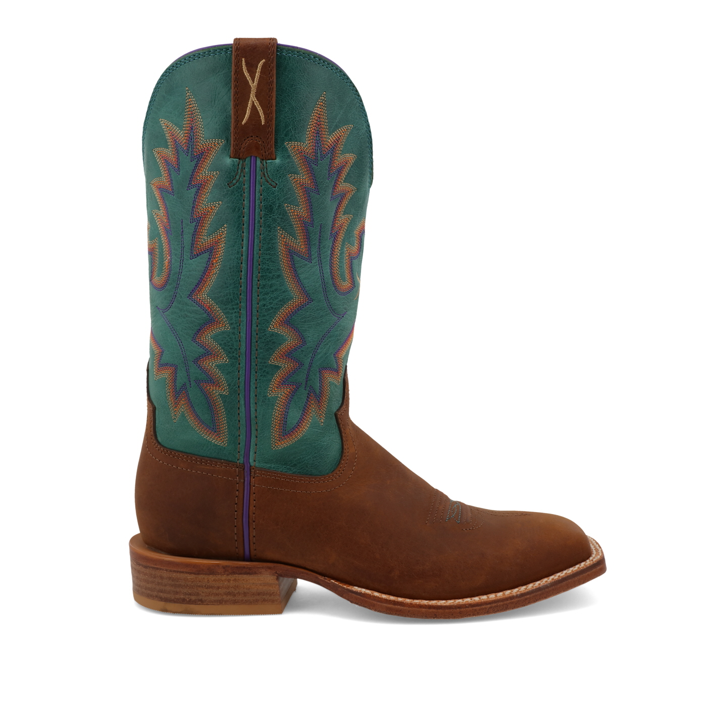 Botas de canela y punta cuadrada turquesa Twisted X Ladies Tech X WXTL001 - Imagen 6 de 48