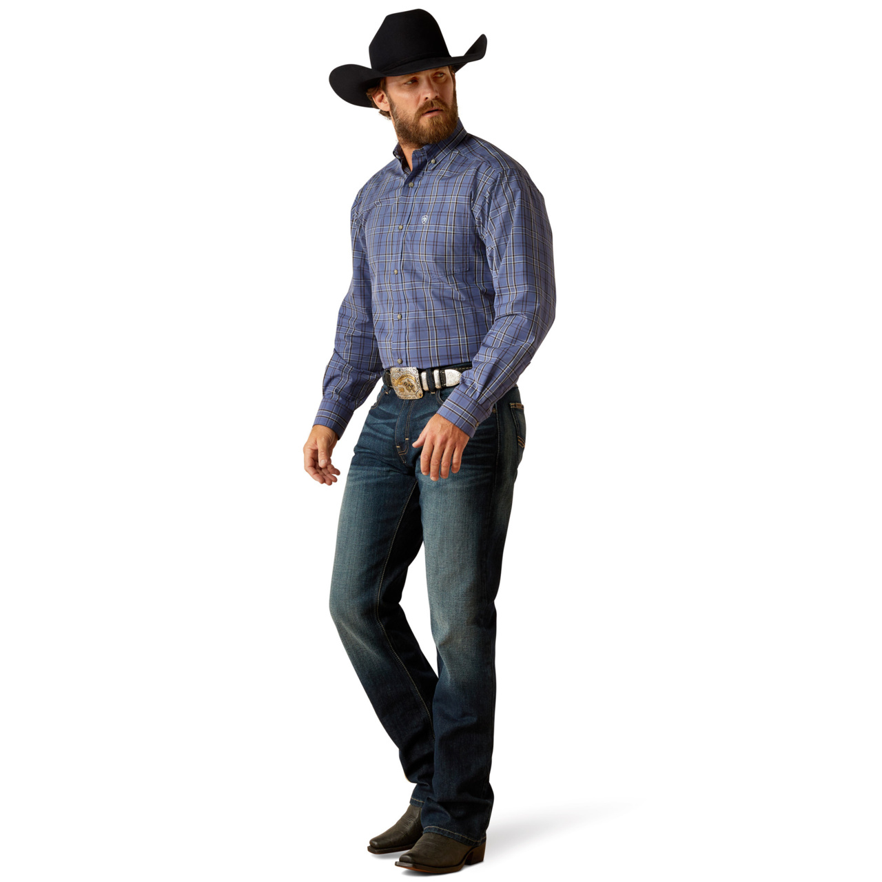 Ariat Men's Pro Series Creed Classic Fit Shirt 10054092 - Picture 10 of 35